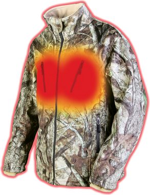Thermo Winterjacke THERMO JACKET CAMOUFLAGE beheizbare Jacke inkl Akkus /Ladegerät