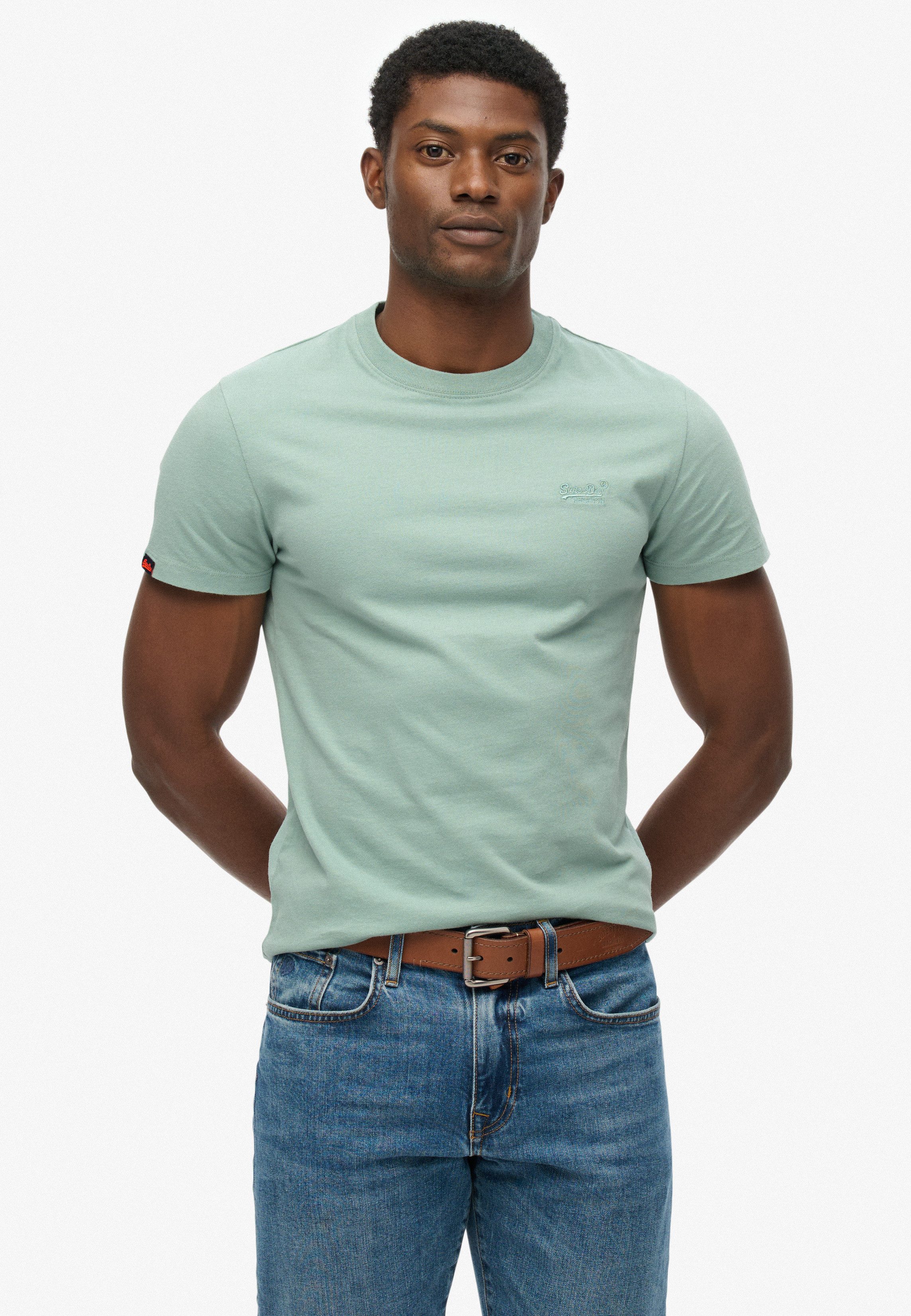 Superdry Rundhalsshirt ESSENTIAL LOGO EMB TEE günstig online kaufen