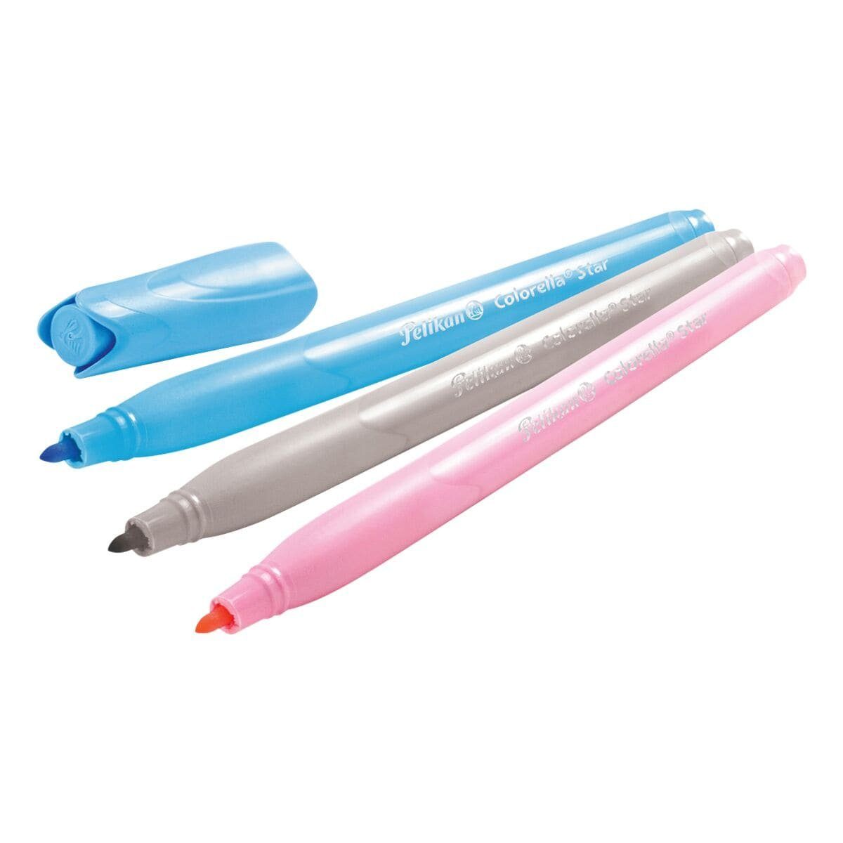 Pelikan Filzstift Colorella Star C 302/10, (10-tlg), mit feiner Rundspitze