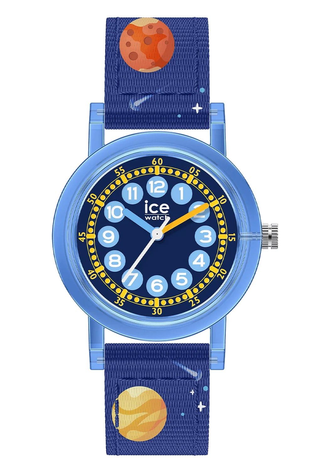 ice-watch Quarzuhr 024500, Kinderuhr ICE Learning XS Blau Weltraum