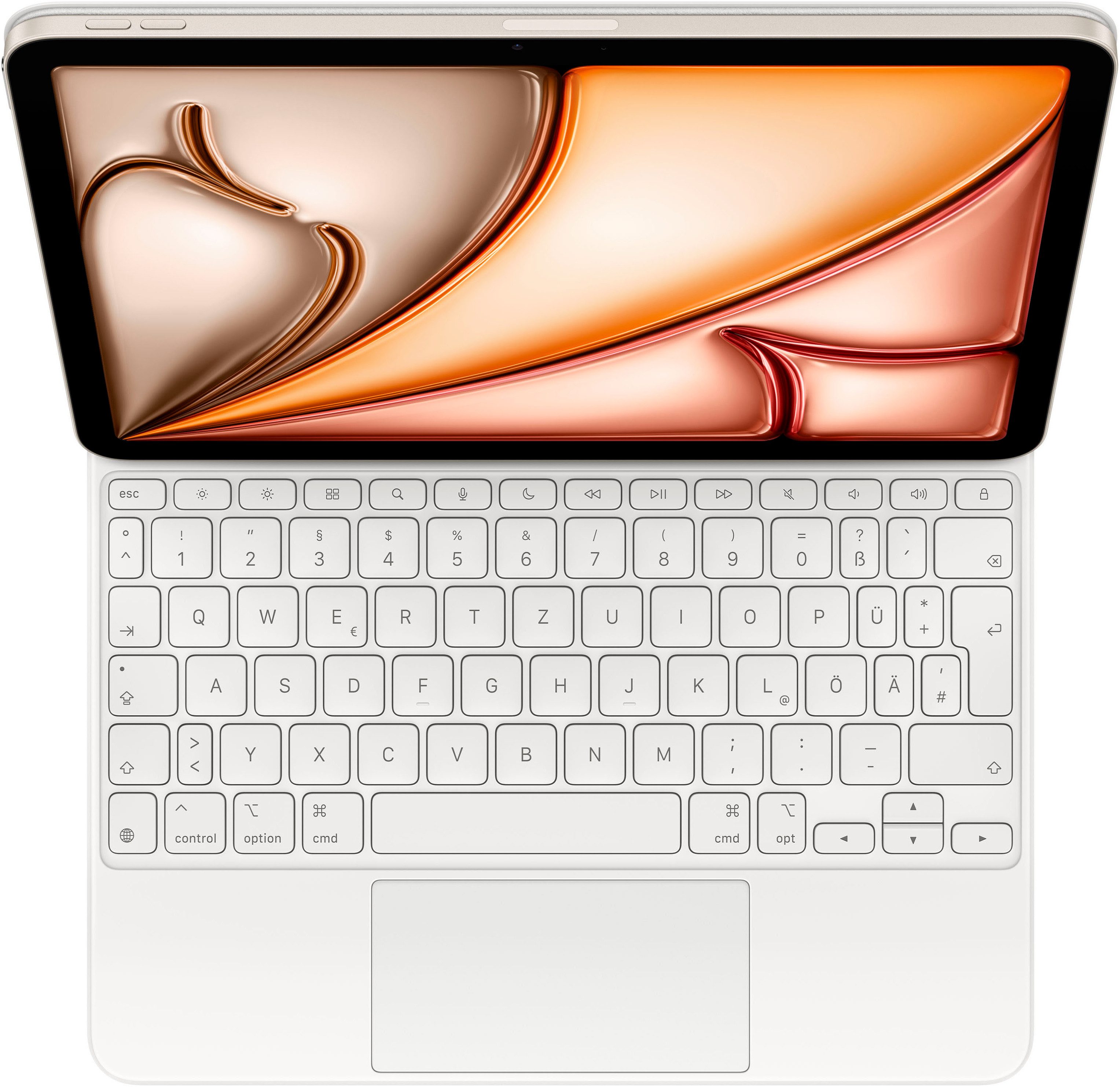 Apple Magic Keyboard für das 11" iPad Air (M3) – Deutsch iPad-Tastatur
