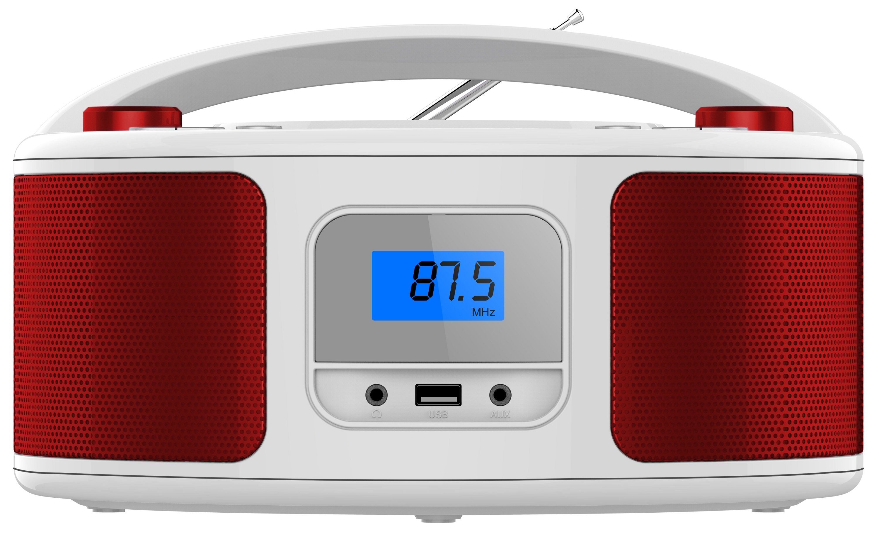 Cyberlux »CL-310« tragbarer CD-Player (CD, Kinder CD Player tragbar,  Boombox, Musikbox, FM Radio mit MP3 USB) online kaufen | OTTO
