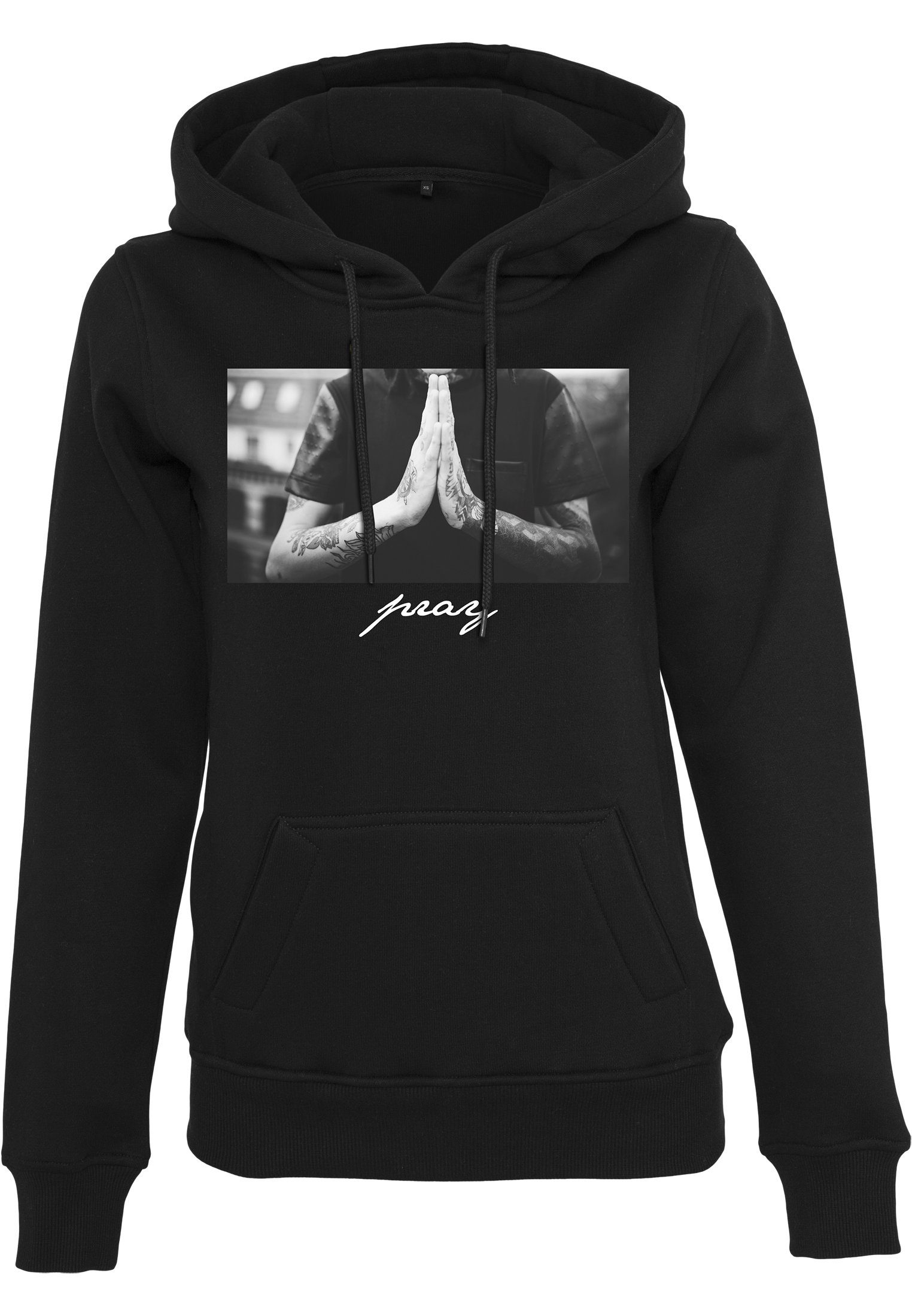 Ladies MisterTee Kapuzenpullover (1-tlg) Hoody Damen Pray