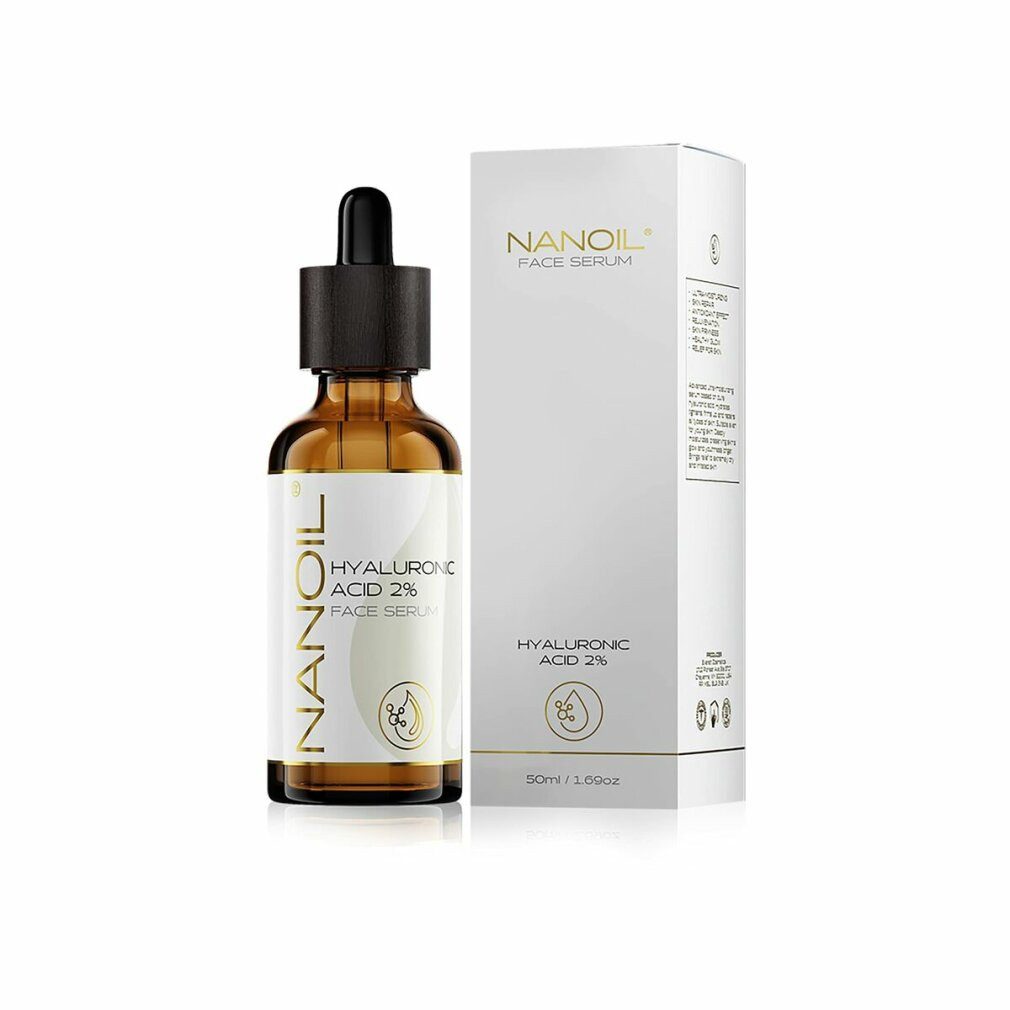 Nanoil Gesichtspflege Hyaluronic Acid 2% Face Serum 50ml