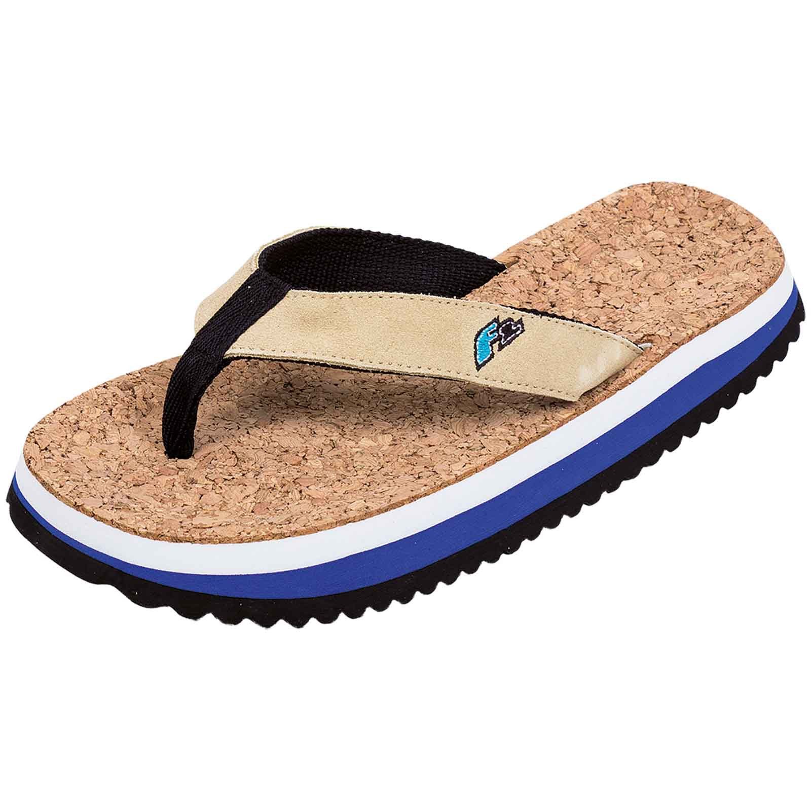 F2 F2 Herren Schuhe Beach Slipper Flip Flops 36/37 Blau 2024/25 Slipper