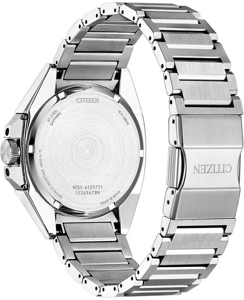 Citizen Automatikuhr Series 8 NB6010-81L, Armbanduhr, Herrenuhr, Damenuhr, Saphirglas, Edelstahlarmband