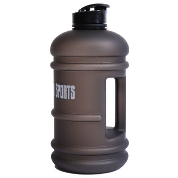 GORILLA SPORTS Trinkflasche Gallone, 2,2 Liter, BPA-Frei, Auslaufsichere, mit Griff, Sportflasche