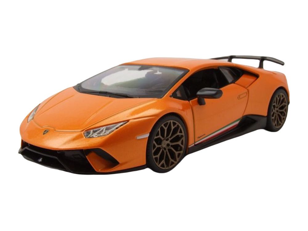 Bburago Modellauto Lamborghini Huracan Performante 2017 orange metallic, Maßstab 1:24