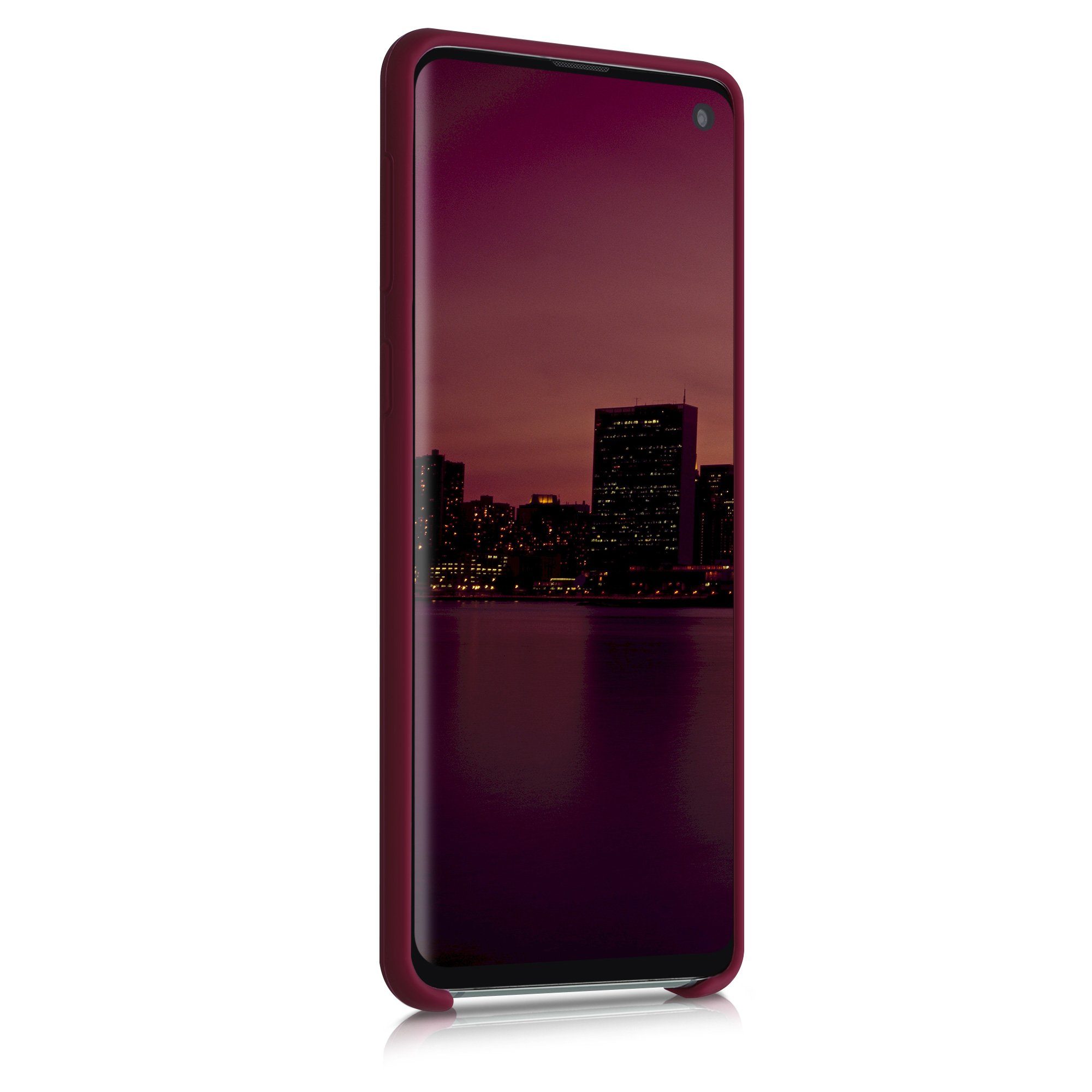 kwmobile Handyhülle Handyhülle für Samsung Galaxy S10 Hülle, Weiches Handy Silikon Case - Schutzhülle Cover
