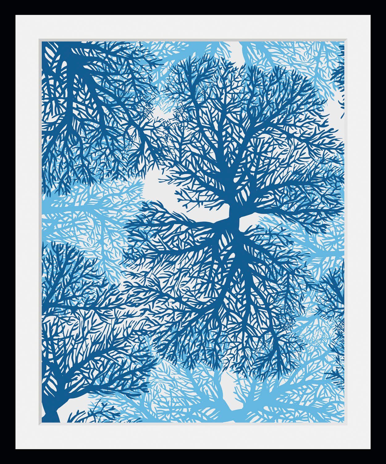 queence Bild Mirco, Kunst, Meer, Wassertiere (1 St), HD Premium Poster-Druck inkl. Holzrahmen. € 41,24