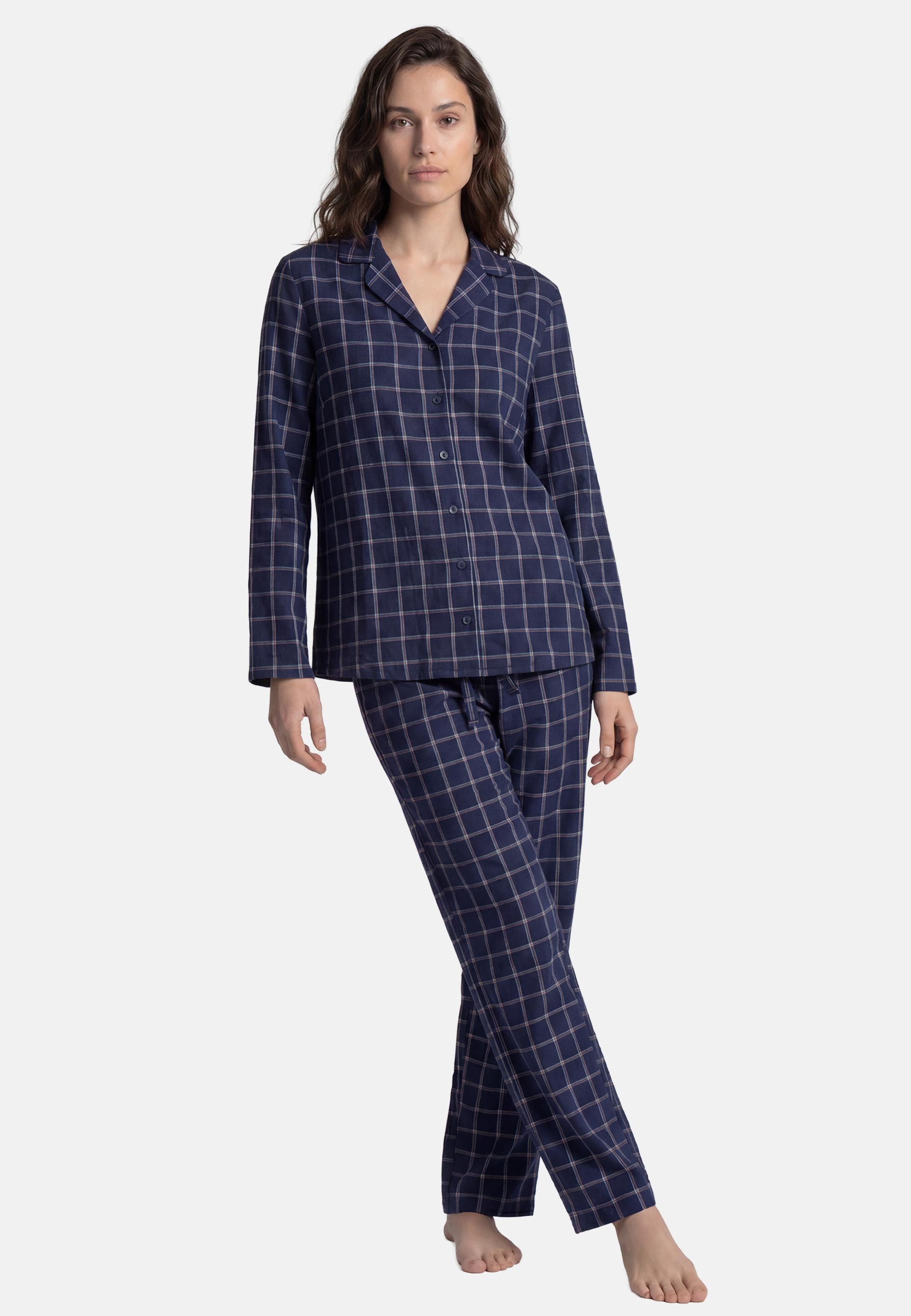 seidensticker Pyjama Classic Flannel Pyjama - Baumwolle - Atmungsaktiv