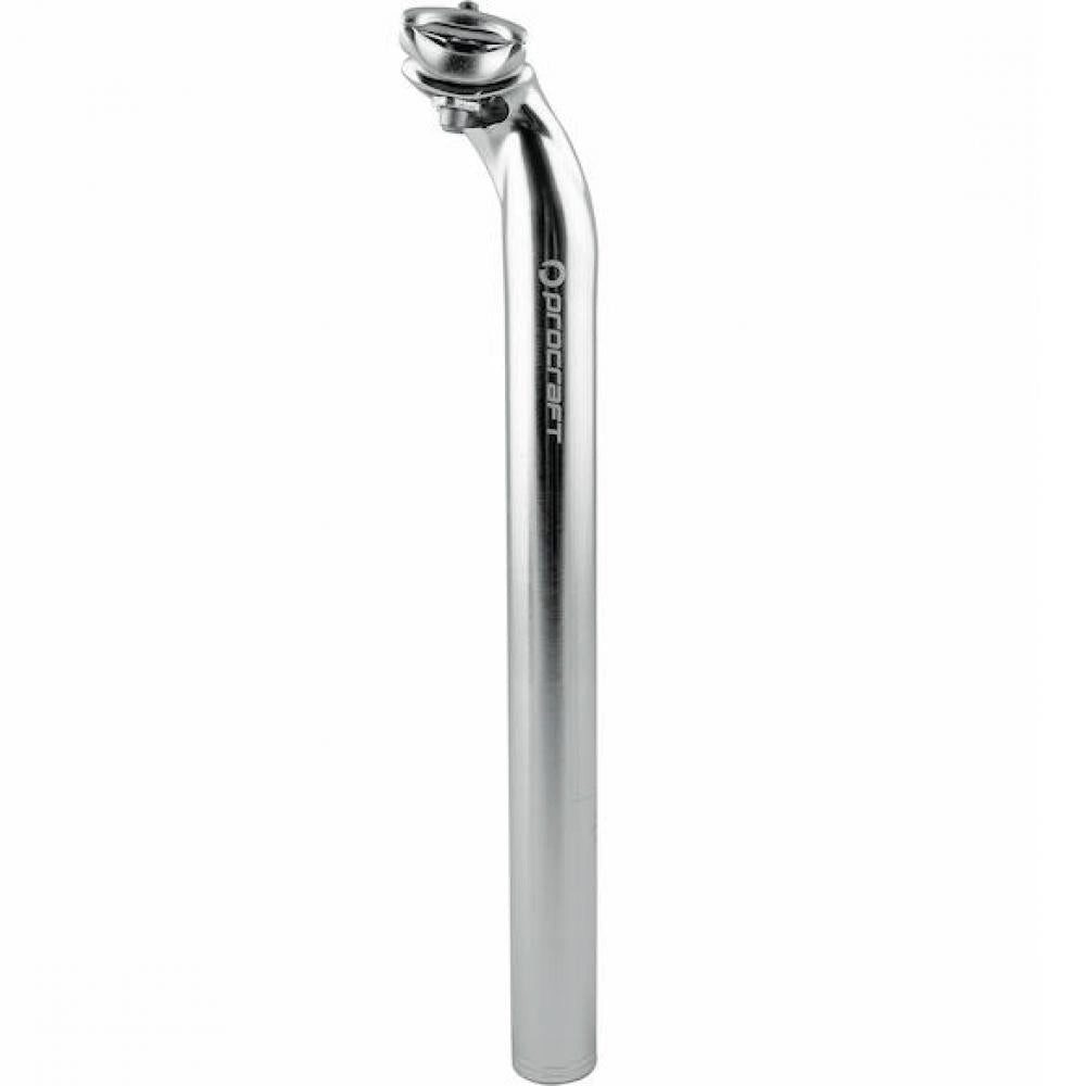 Procraft Sattelstütze Procraft SP-357 Sattelstütze Ø 30,9 x 400 mm Silber poliert - stufenlo