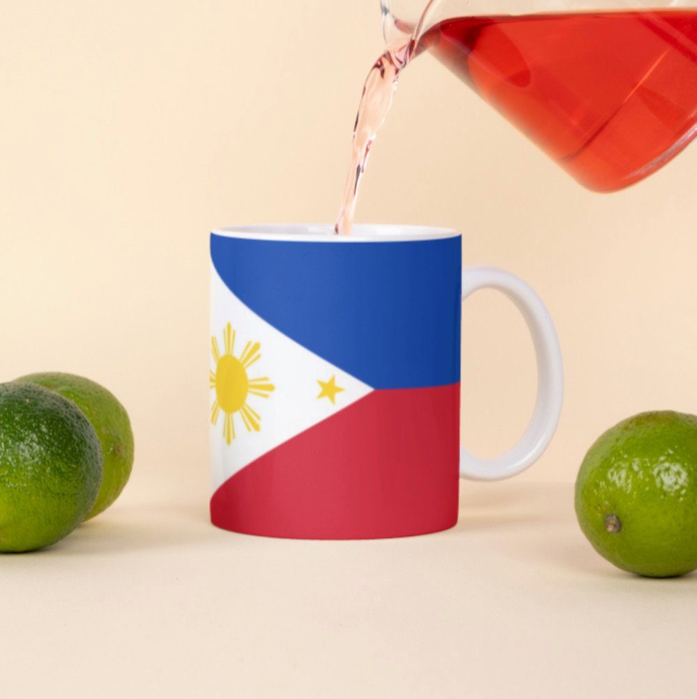 Tinisu Tasse Philippinen Kaffeetasse Flagge Pot Kaffee Tasse National Becher Coffee