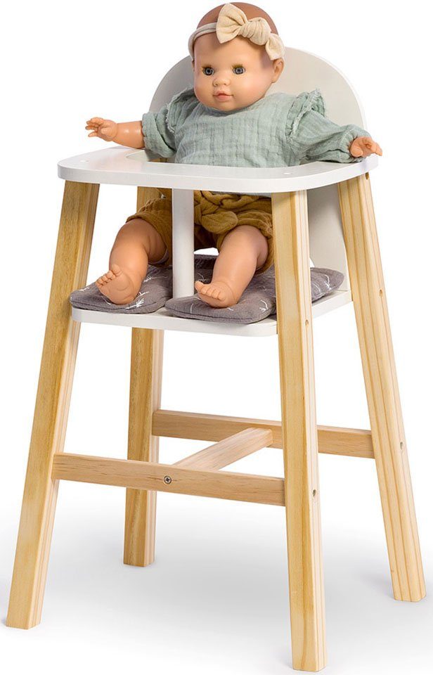 MUSTERKIND® Puppenhochstuhl Viola, natur/weiß günstig online kaufen