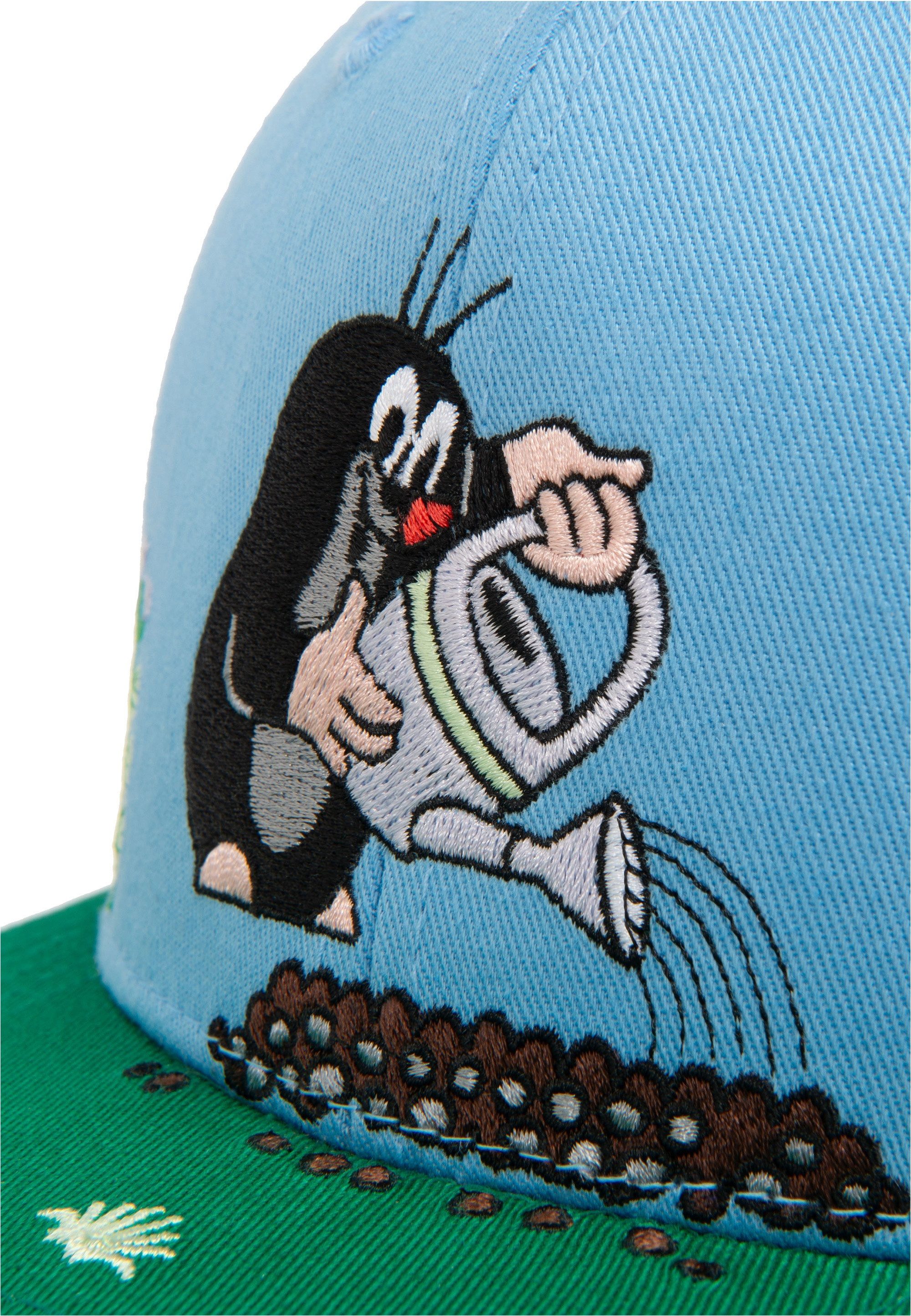 koaa Baseball Cap Der kleine Maulwurf - Gießkanne mit detailreicher Stickerei