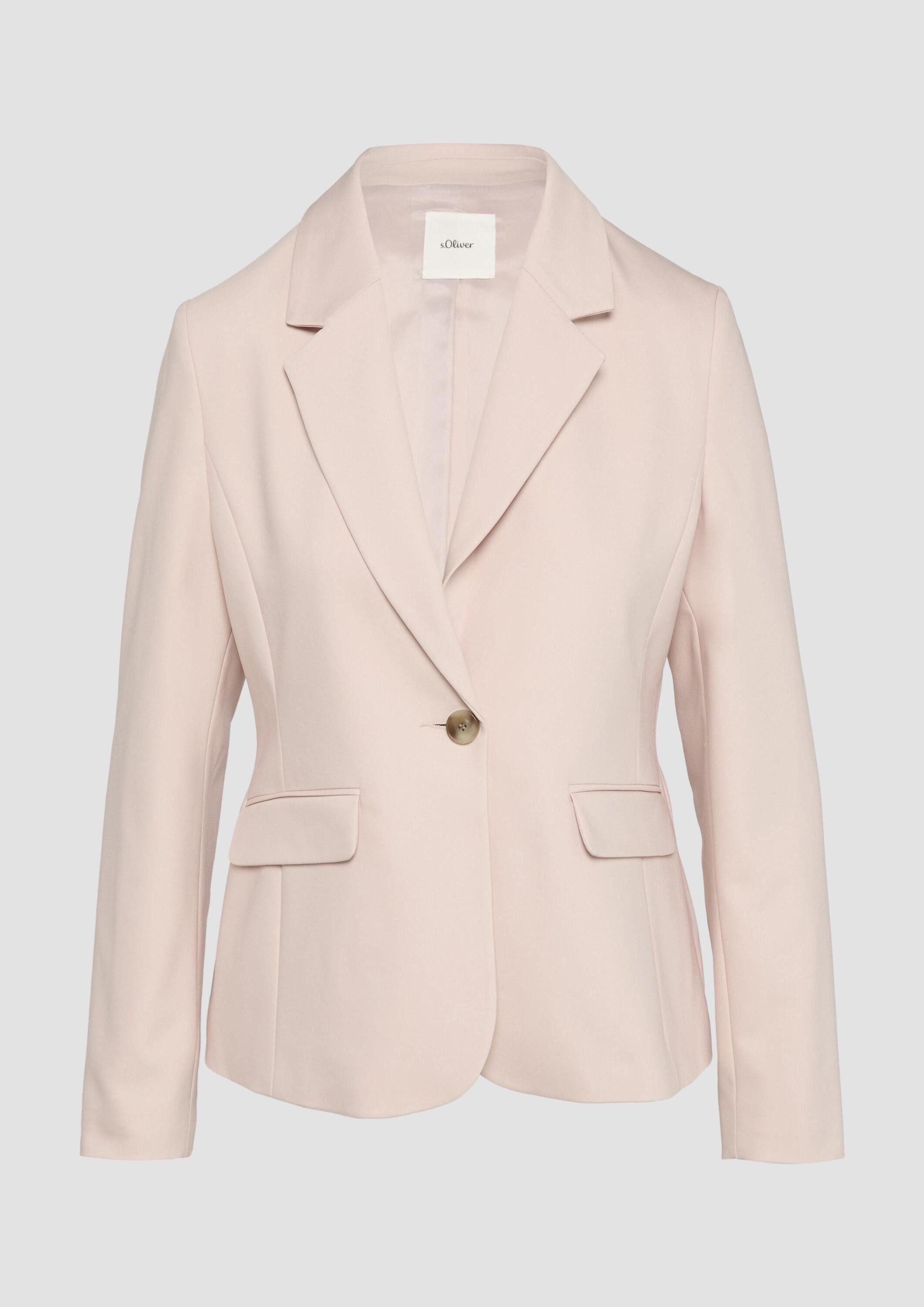 s.Oliver Jackenblazer Indoor-Blazer Eleganter Blazer im Slim Fit