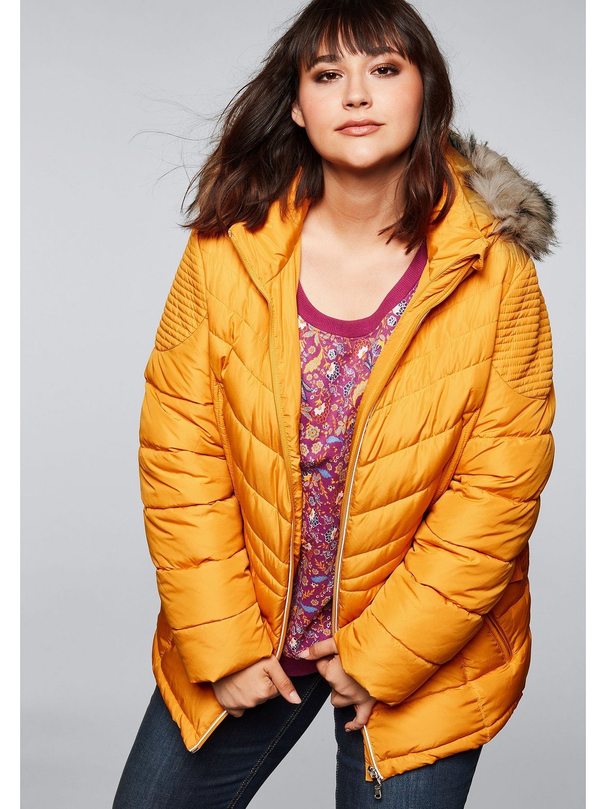 Steppjacke Große Größen