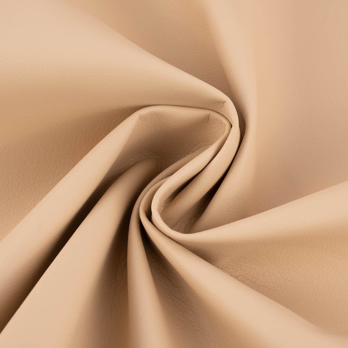 Stoff Kunstleder Polsterkunstleder Kreativleder creme-beige 1,4m Breite