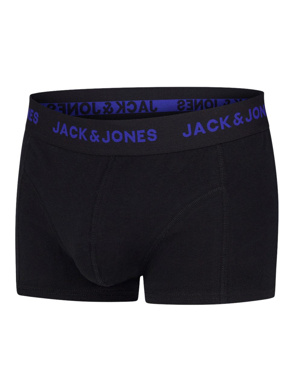 Jack & Jones Boxershorts Herren Retroshorts JACJEANS TRUNKS 12er Pack Regular Fit (Vorteilspack, 12-St) Unterhosen mit Stretch