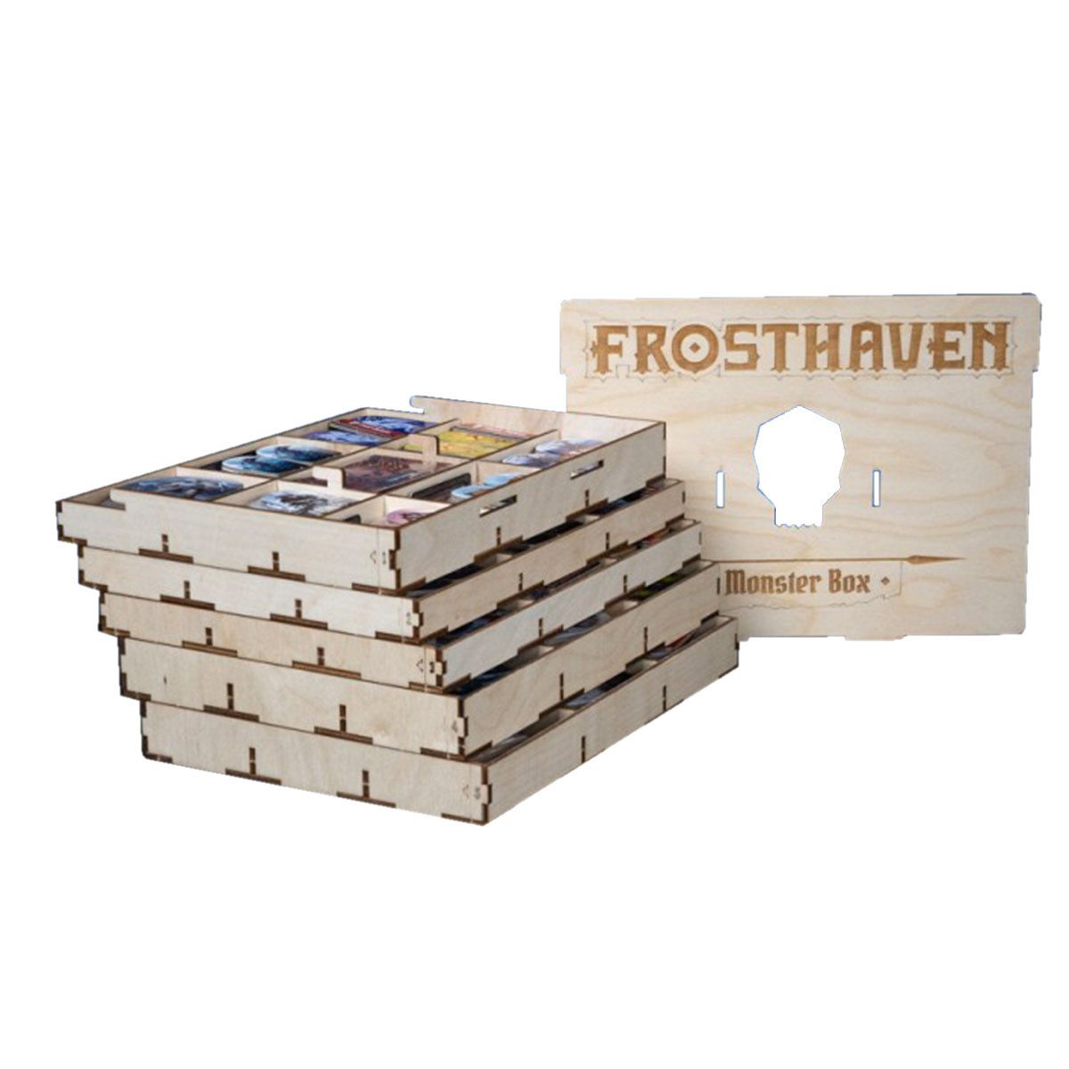 Laserox Spiel Insert FrostBox - Monsterbox Version