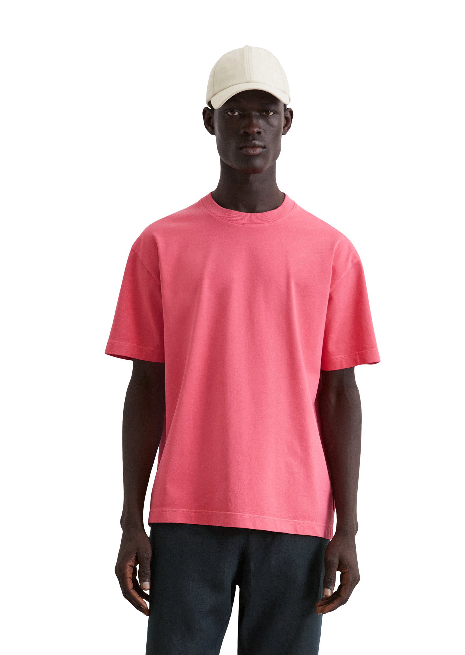 Marc O'Polo T-Shirt aus schwerem Bio-Baumwoll-Jersey günstig online kaufen