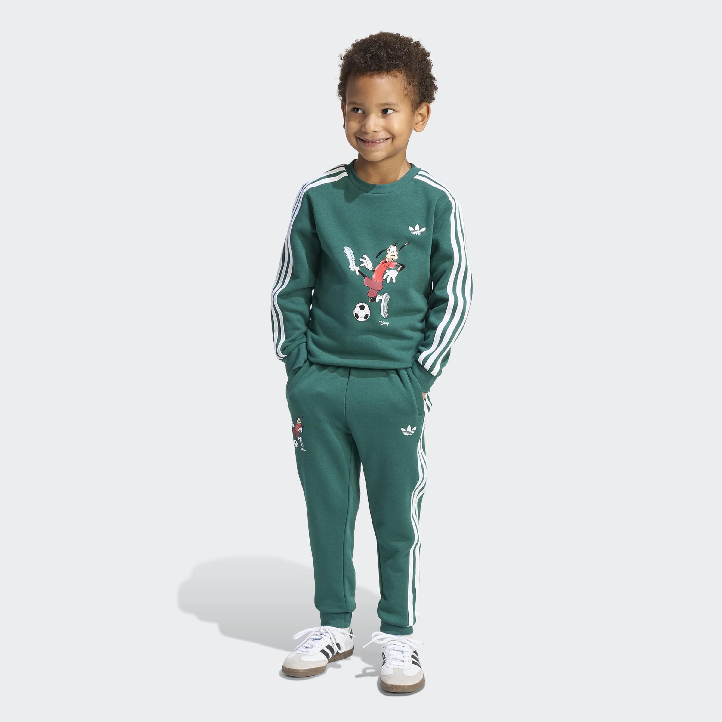 adidas Originals T-Shirt & Shorts CREW SET für Kinder, aus Baumwolle