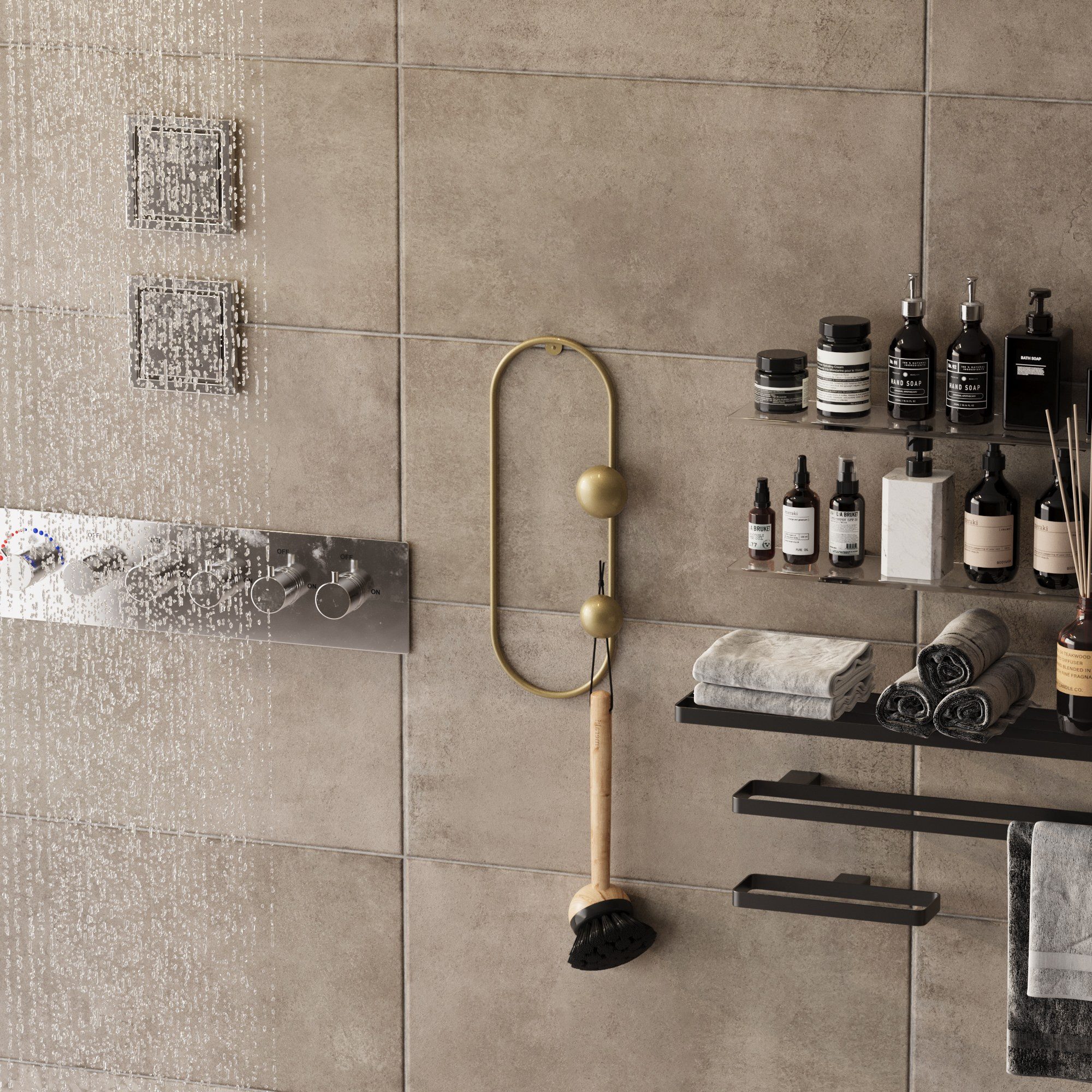 Skye Decor Handtuchhalter METAL BODY, 41 cm T1144