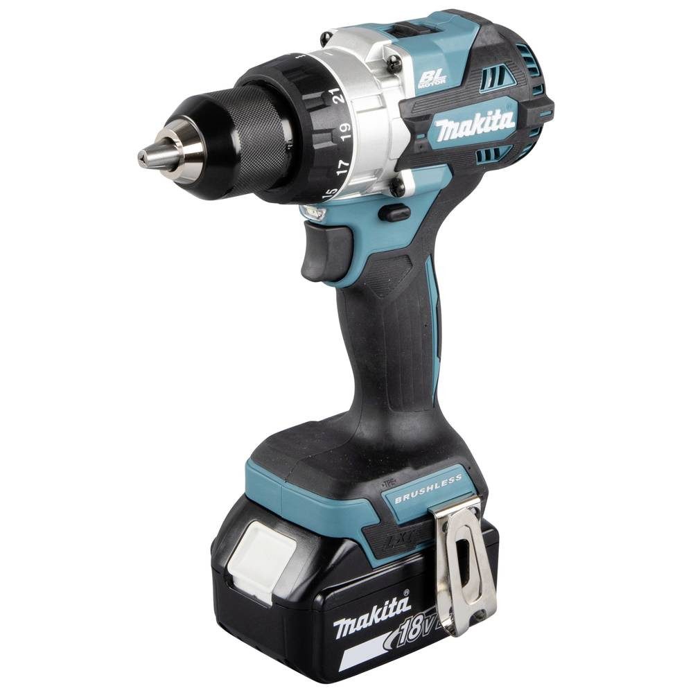 Thumbnail - Makita Akku-Bohrschrauber Akku-Bohrschrauber 18V / 5.0 Ah, 2 Akkus +, bürstenlos