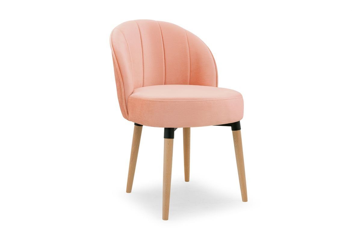 JVmoebel Stuhl, Sessel Stuhl Design Polsterstuhl Stühle Esszimmerstuhl Bürostuhl Lehnstühle Holz