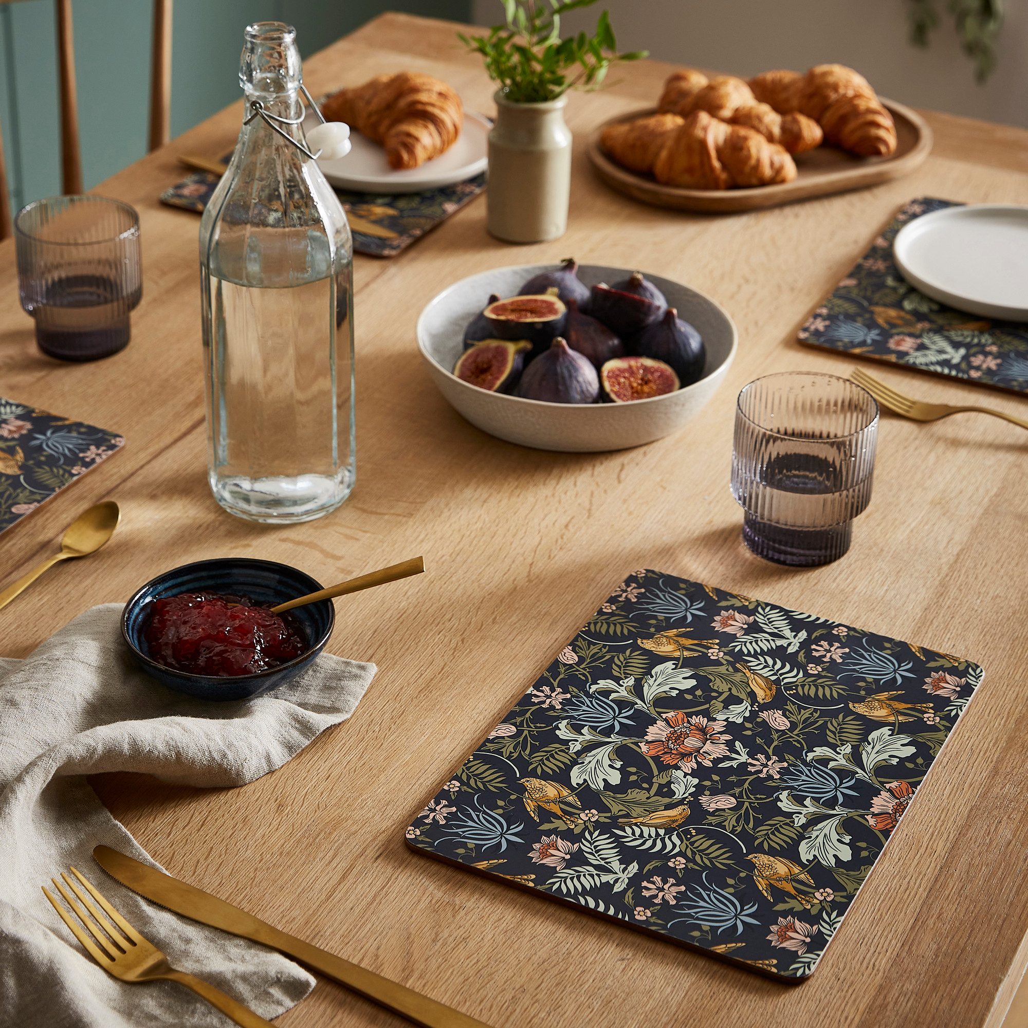 Ulster Weavers Platzset Finch & Flower, (Set, 4-St., 4-teilig), Tischset Ko günstig online kaufen