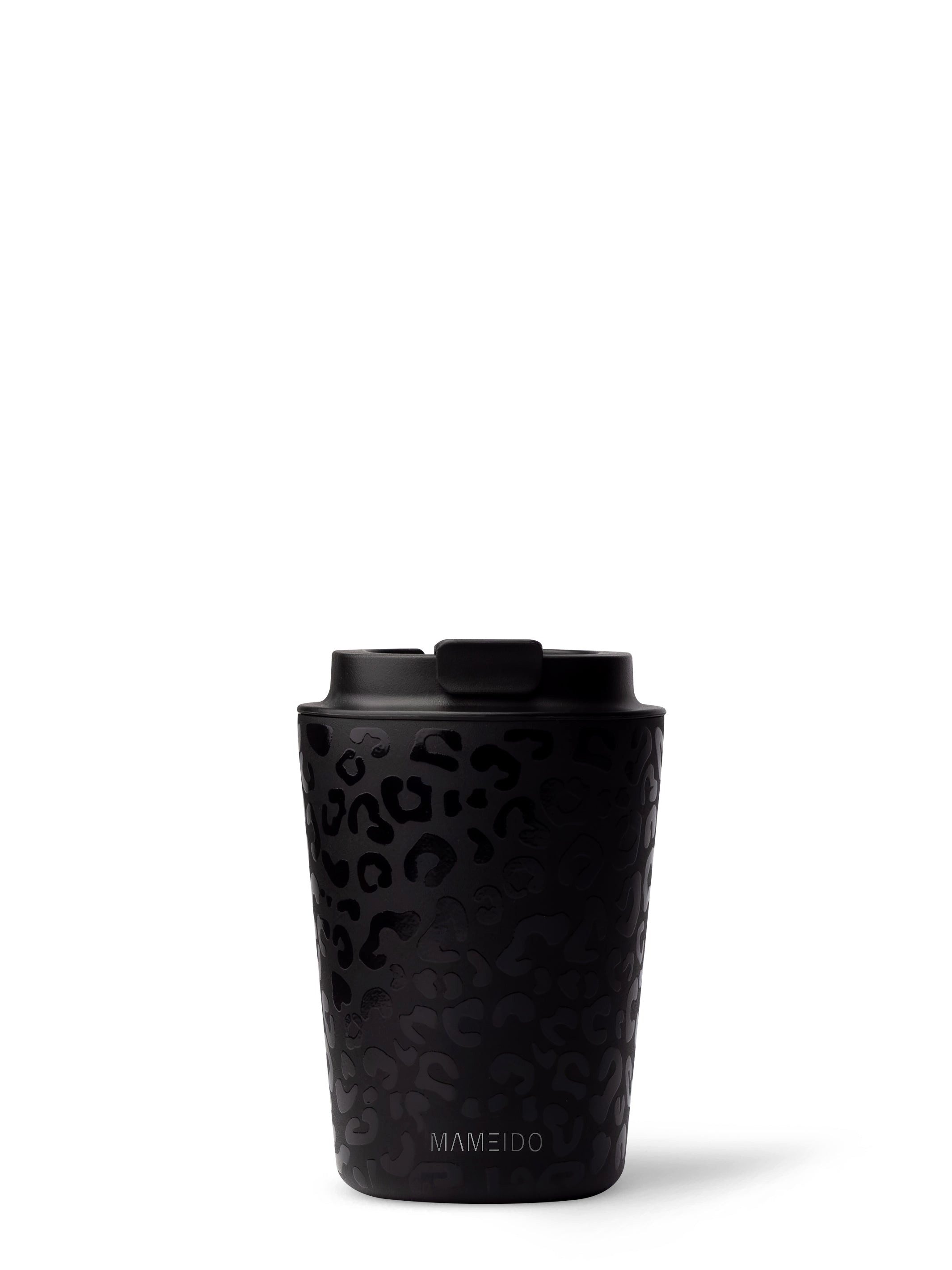 MAMEIDO Термокружка, Edelstahl, Kunststoff, Silikon, doppelwandig isoliert, auslaufsicher in 350ml, 470ml, 700ml & 1200ml