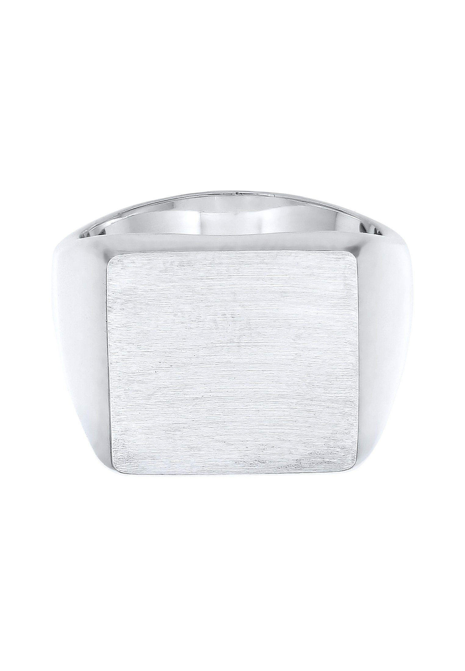 Elli Siegelring Siegelring Quadrat 925 Sterling Silber