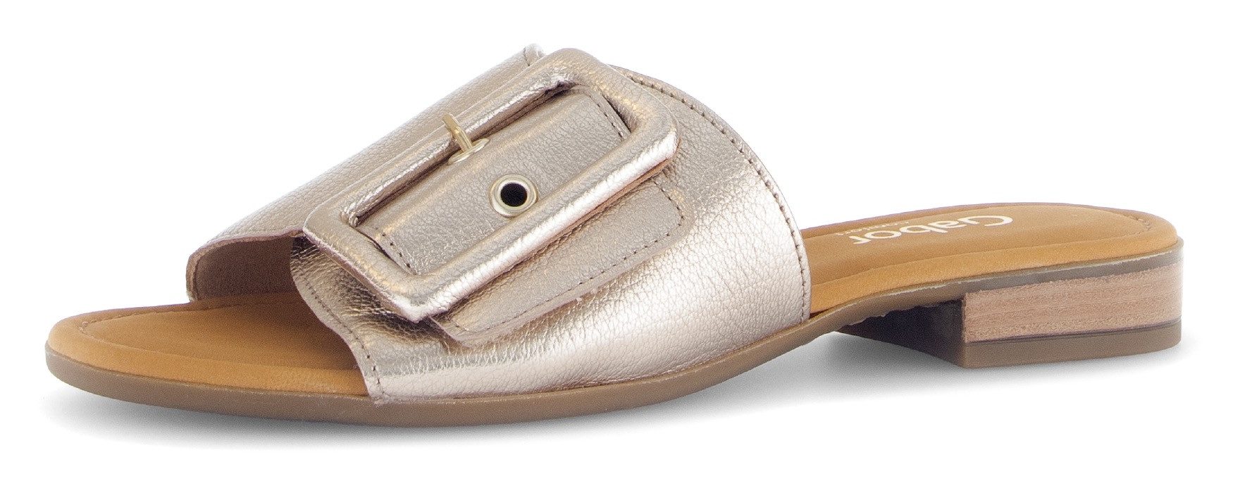 Gabor RHODOS Pantolette, Blockabsatz, Sommerschuh, Komfortschuh günstig online kaufen