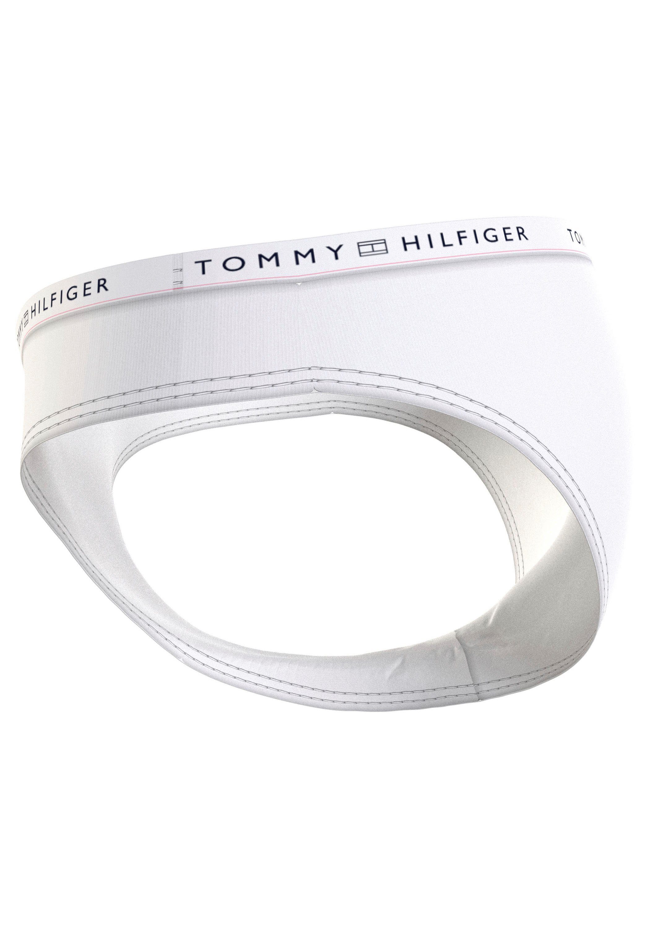 Tommy Hilfiger Underwear Bikinislip 7P schmalem (Packung, mit 7er-Pack) Logo-Wäschebund BIKINI