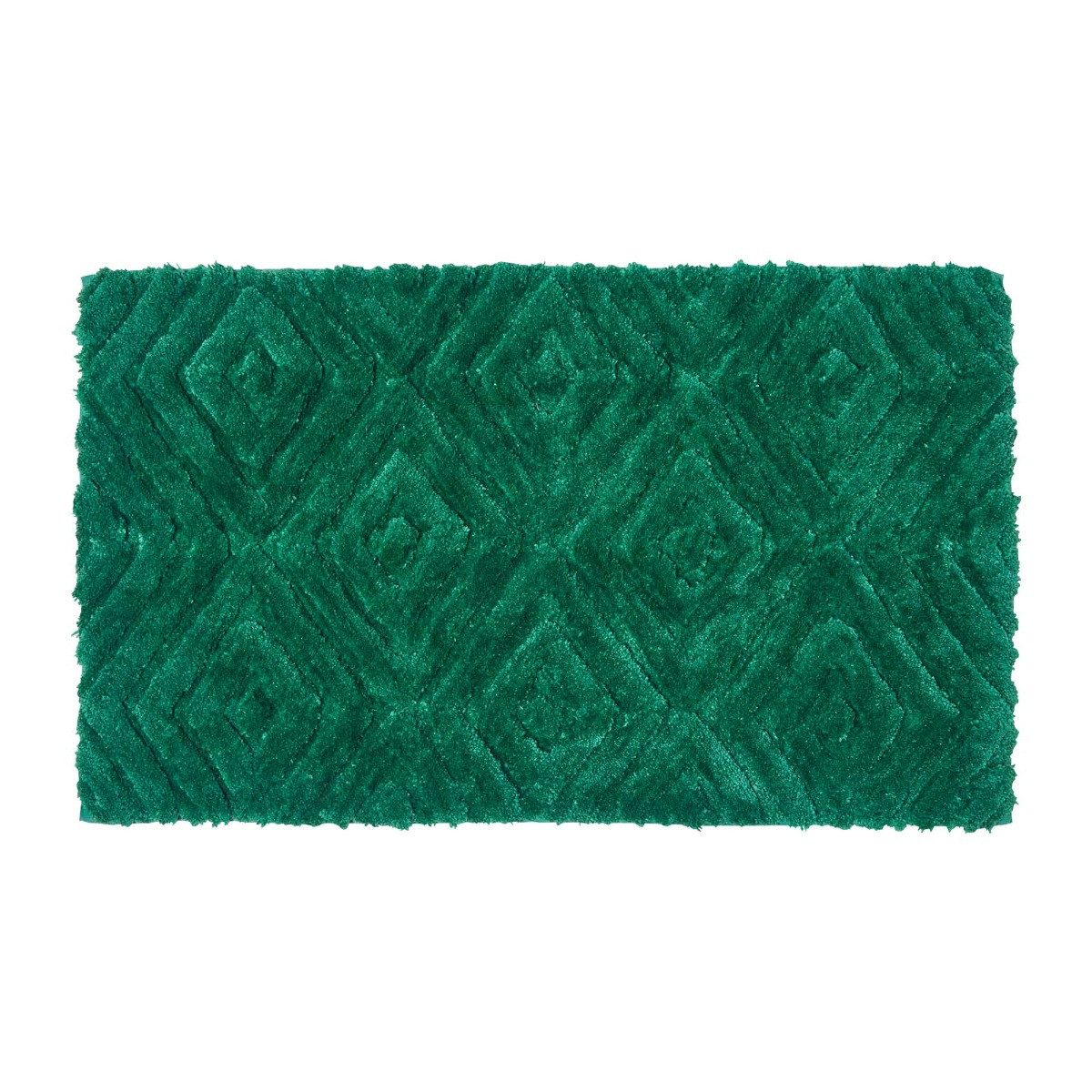 Homescapes Badematte Ikat Rutschfeste Hochflor Badematte günstig online kaufen