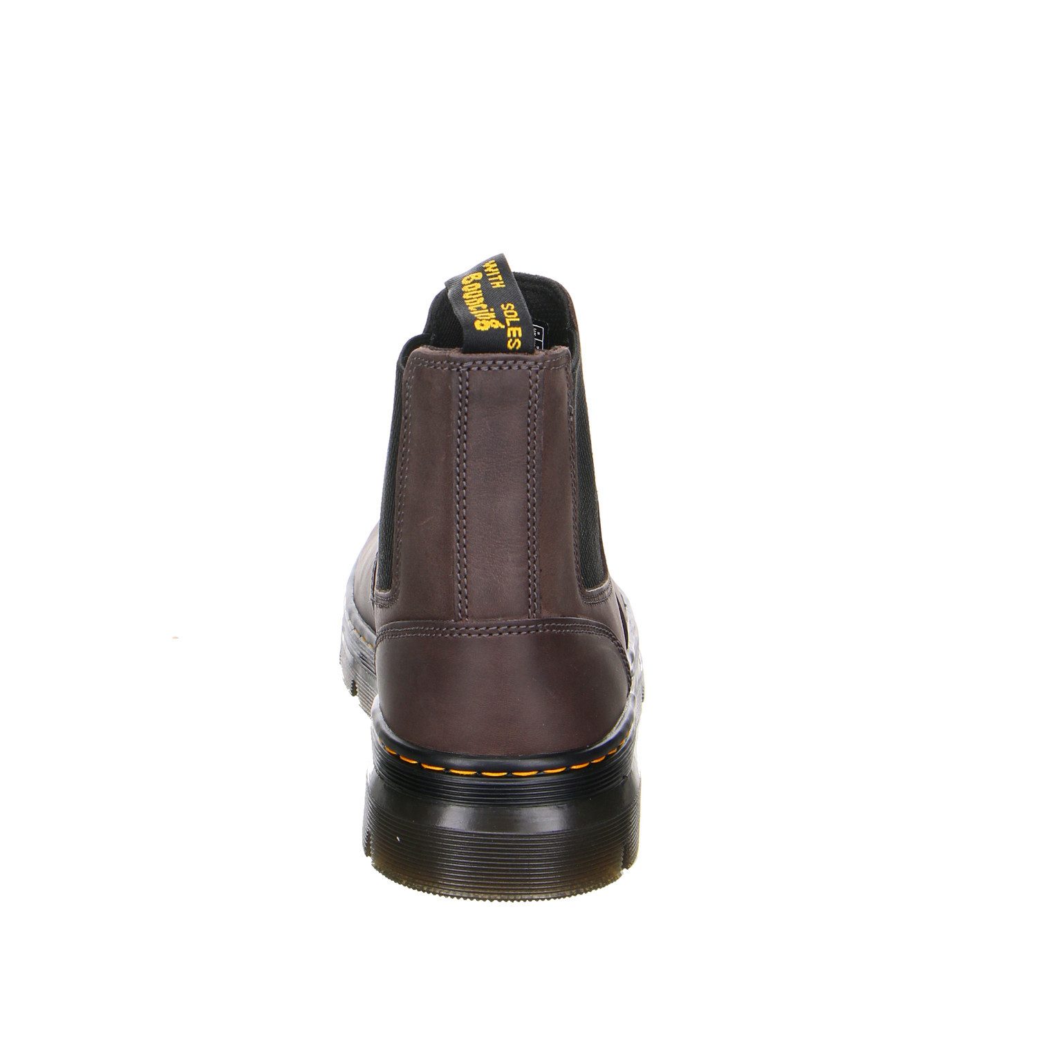 DR. MARTENS Dr. Martens Embury Fettleder Schnürstiefel grau Chelseaboots