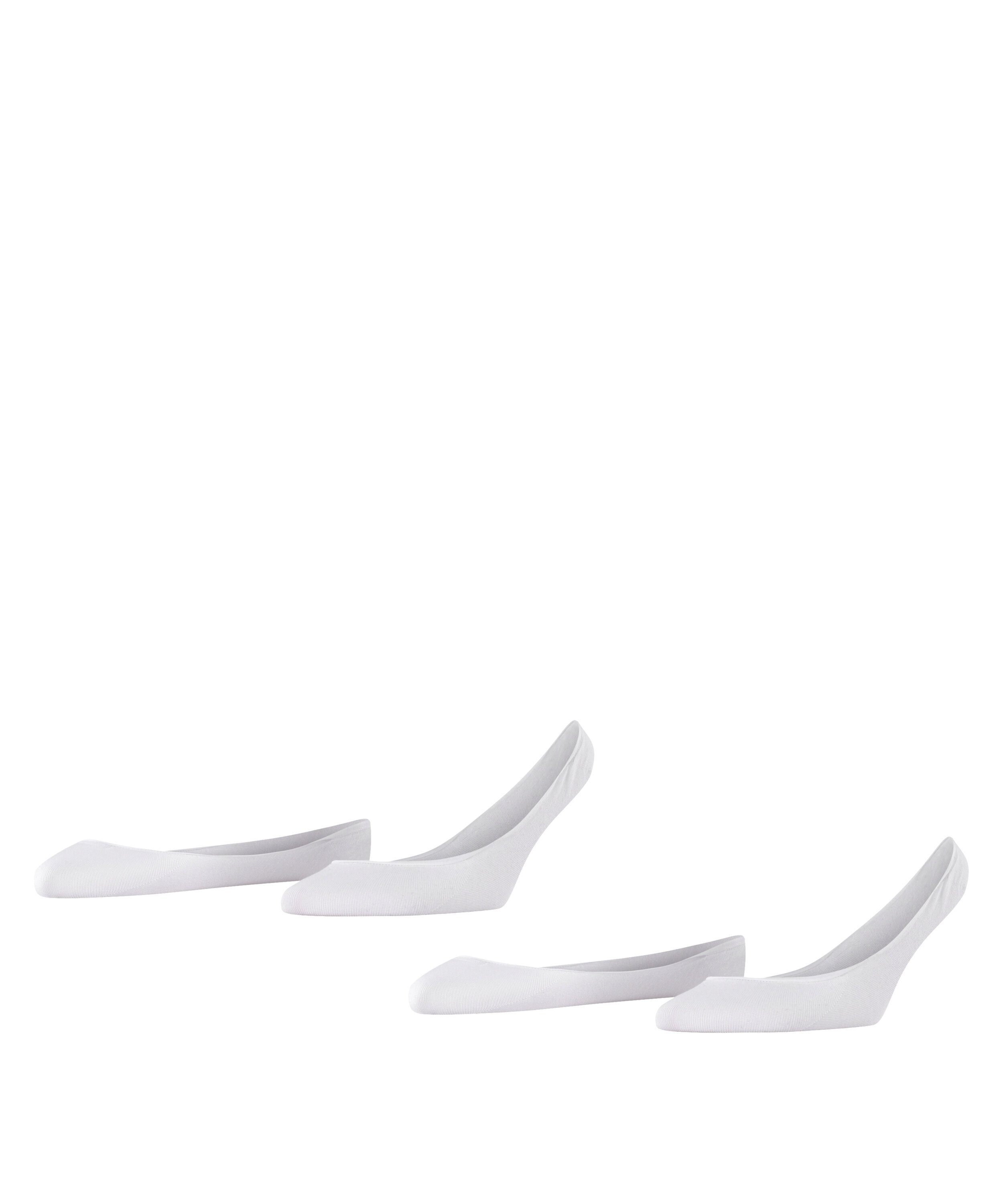 Esprit Füßlinge Basic 2-Pack für ein sicheres Laufgefühl white (2000)