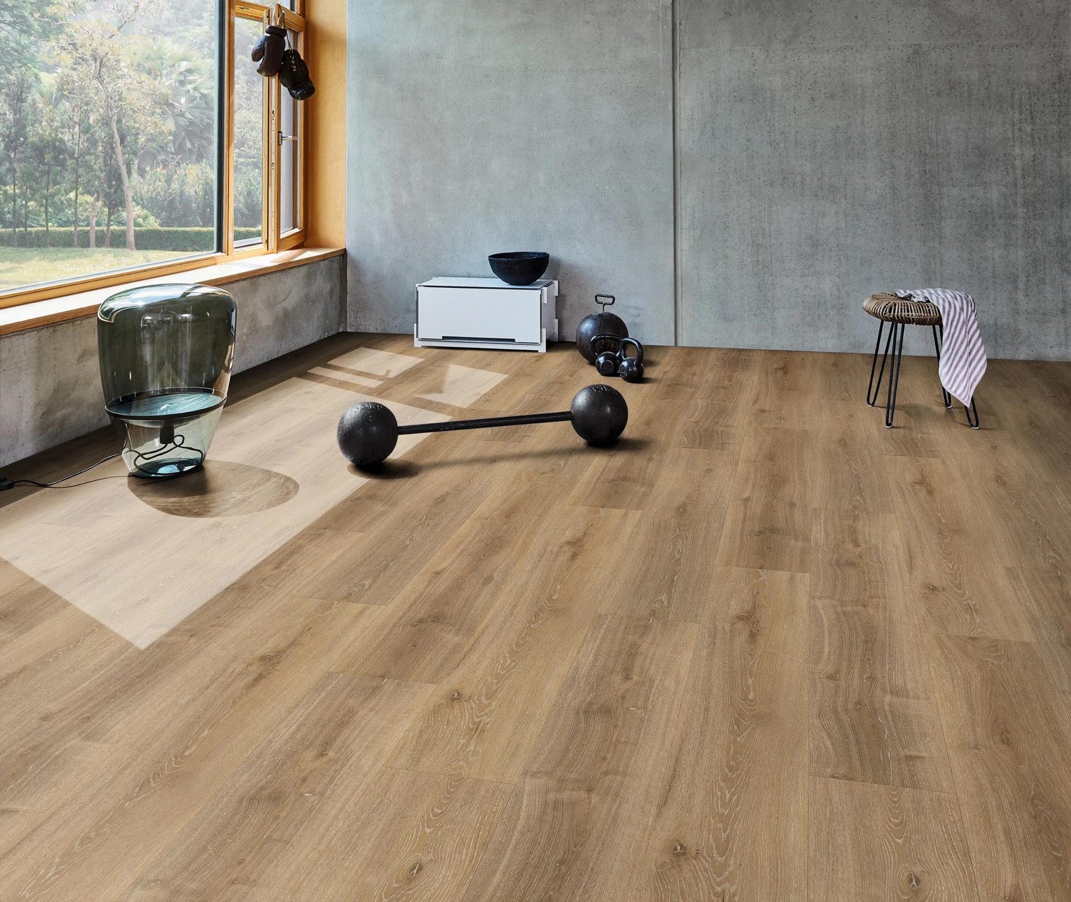 PARADOR Vinylboden PARADOR PARADOR Vinyl Basic 5.3 Landhausdiele XL, 1209 x 225 x 5,3 mm, NS 0,3 mm, NKL 23/31, mit Microfase, inkl. 1 mm P