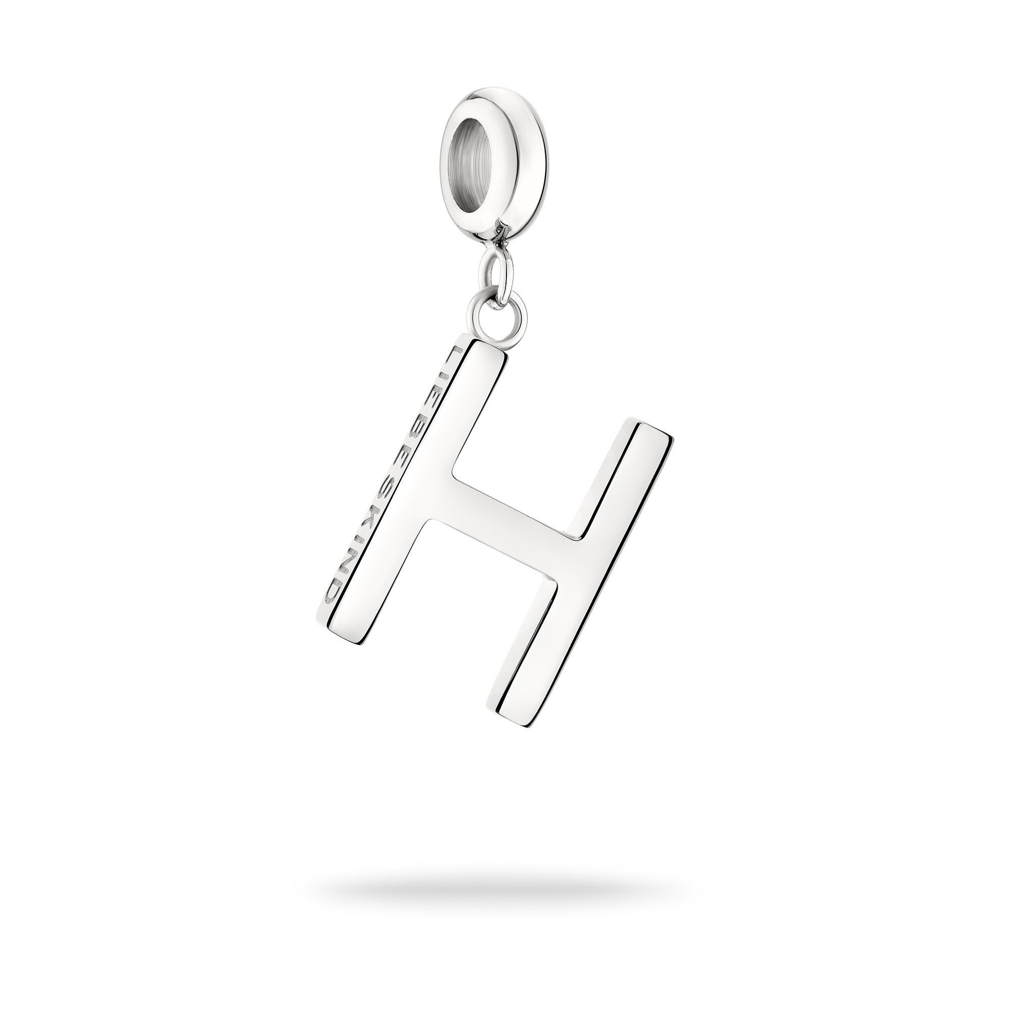 Kettenanhänger H silver Edelstahl