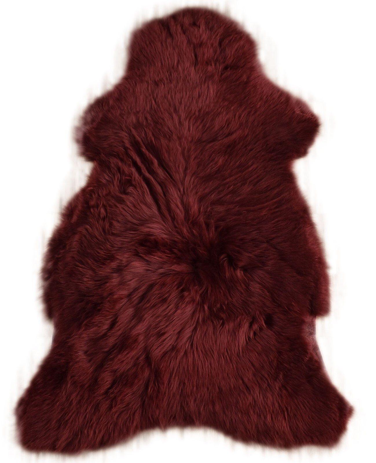 KUHFELL online & NOMAD Fellteppich Echtes großes Lammfell Schaffell Teppich in Weiß Schwarz Blau Braun, Atmungsaktiv, Temperaturausgleichend, Antibakteriell