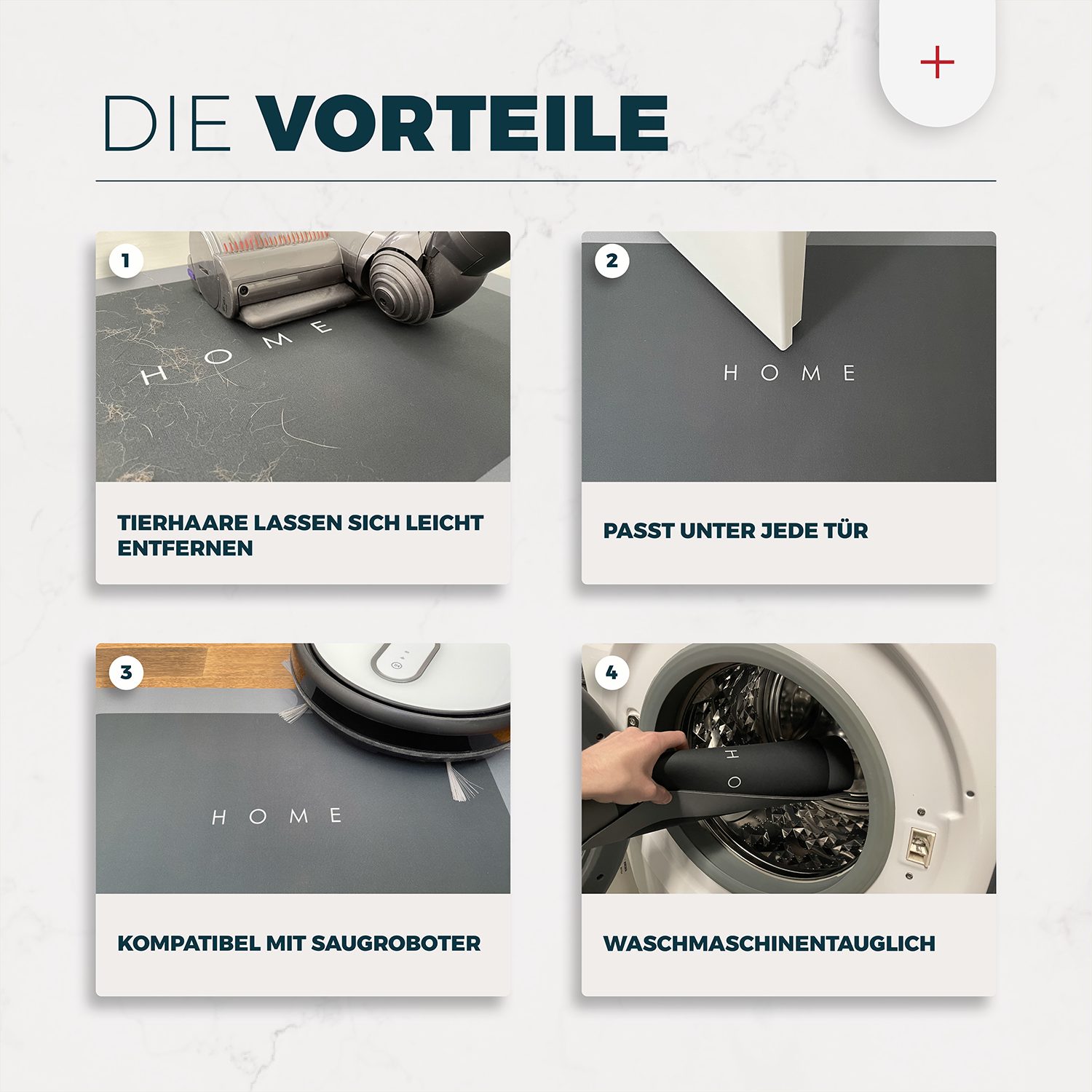 Desb Badematte rutschfest, wasseraufsaugender Badteppich, Sehr günstig online kaufen