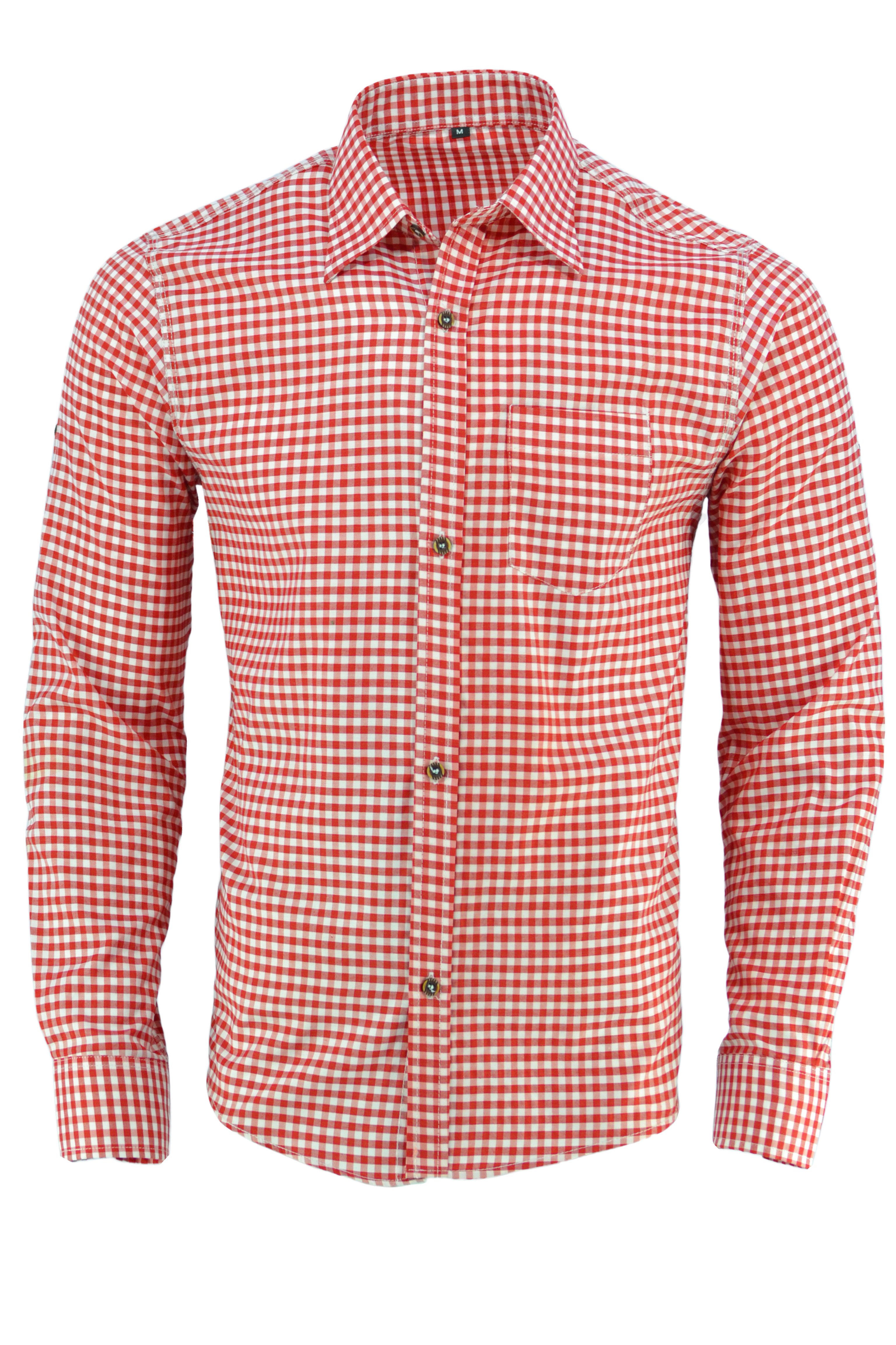 Myooka Trachtenhemd Trachtenhemd Herren Oktoberfest Wiesn in 3 Farben S bis günstig online kaufen