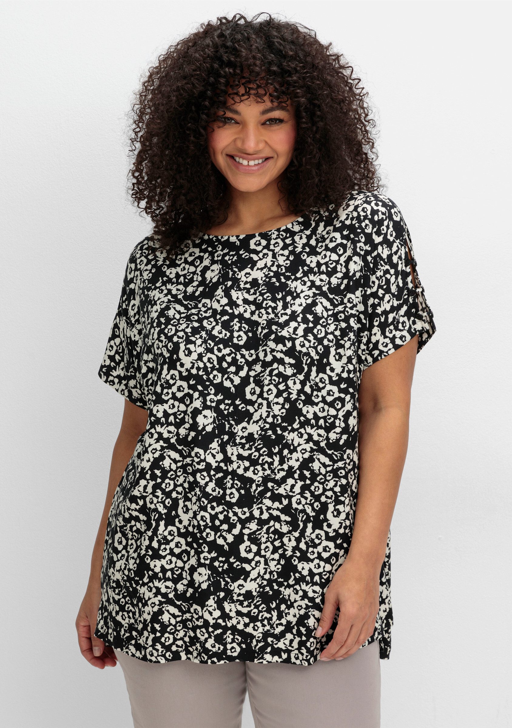 Sheego Klassische Bluse Tunika günstig online kaufen