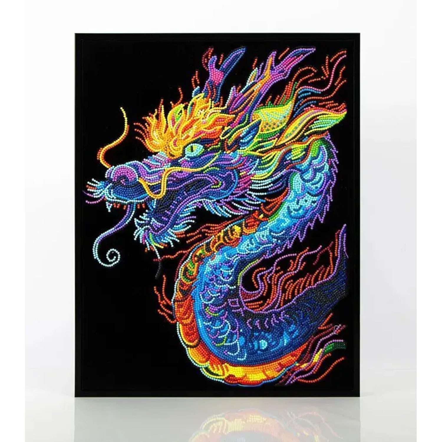 Spiel DIAMOND DOTZ - Diamond Painting Neon Drache