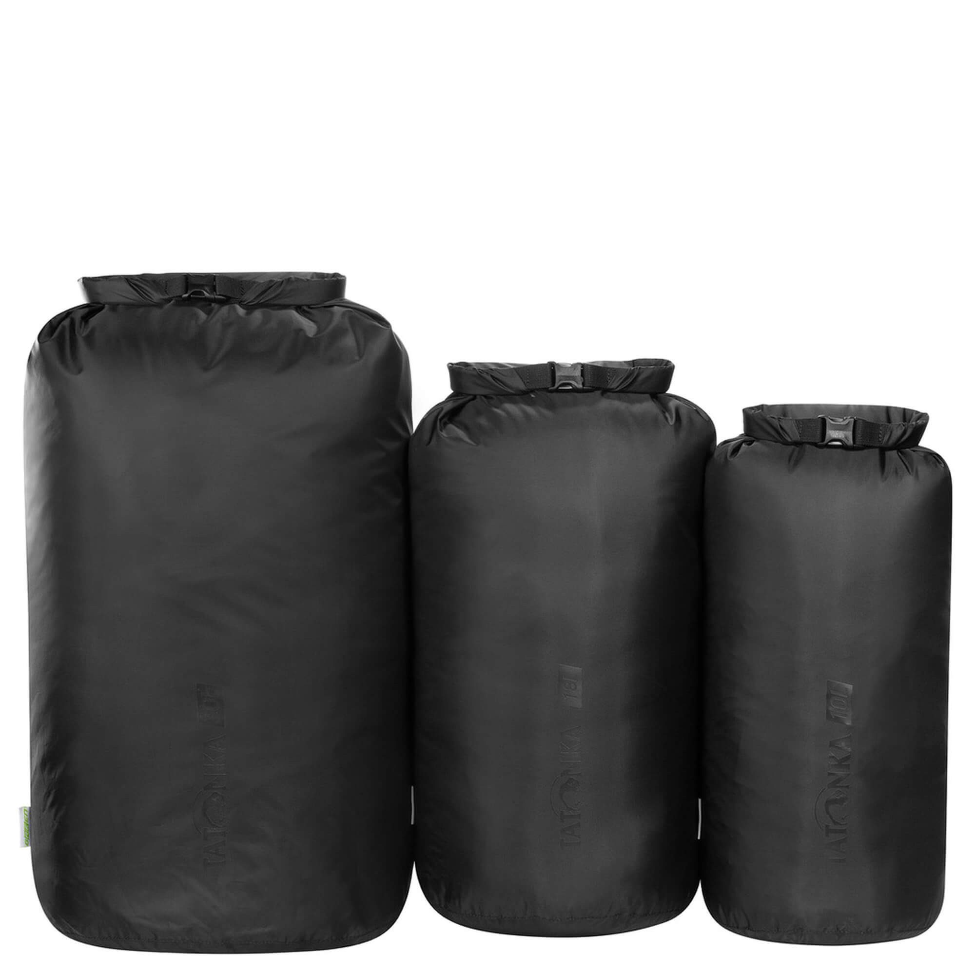 TATONKA® Kofferorganizer Dry Pack Set III - Packsack Set 3tlg. 40 cm (black)
