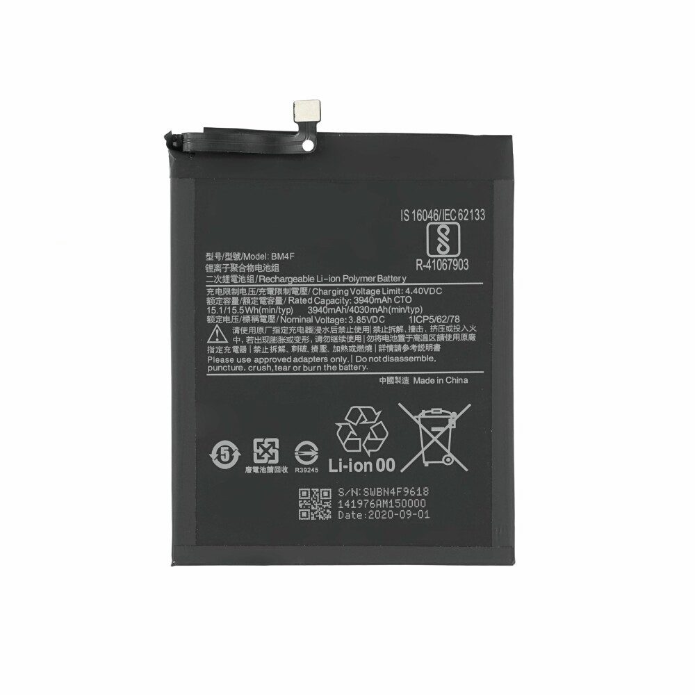 BM4F Akku für Xiaomi Mi 9 Lite A3 4030 mAh Batterie Ersatzakku Handy-Akku (1 St)