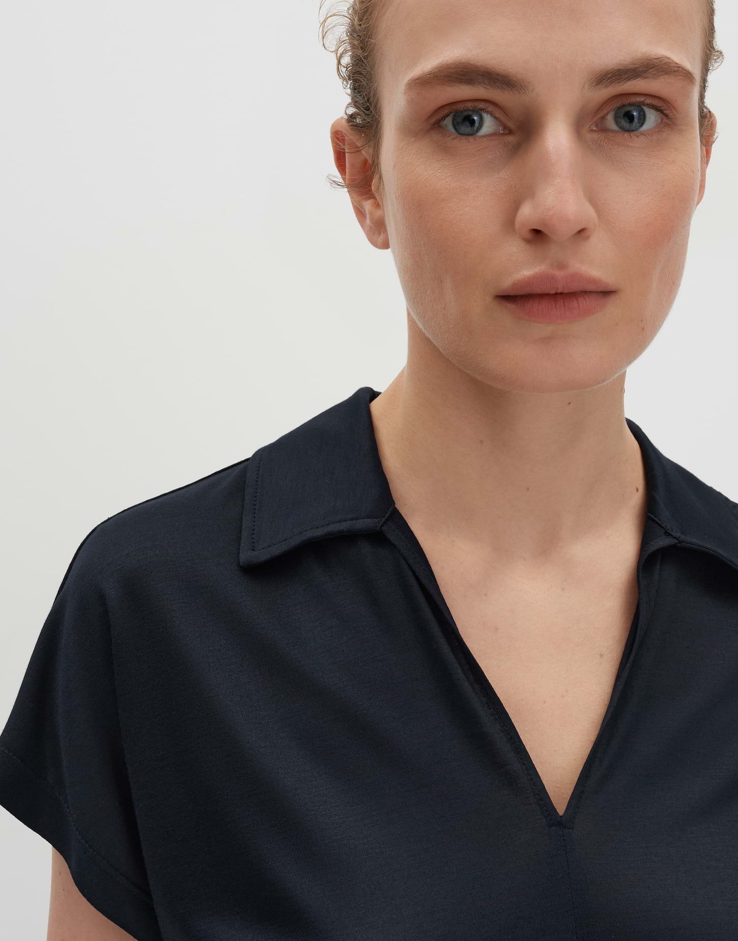 someday Poloshirt KENDRI Regular aus Eco Viskose