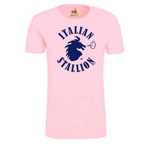 LOGOSHIRT T-Shirt Italian Stallion mit coolem Print