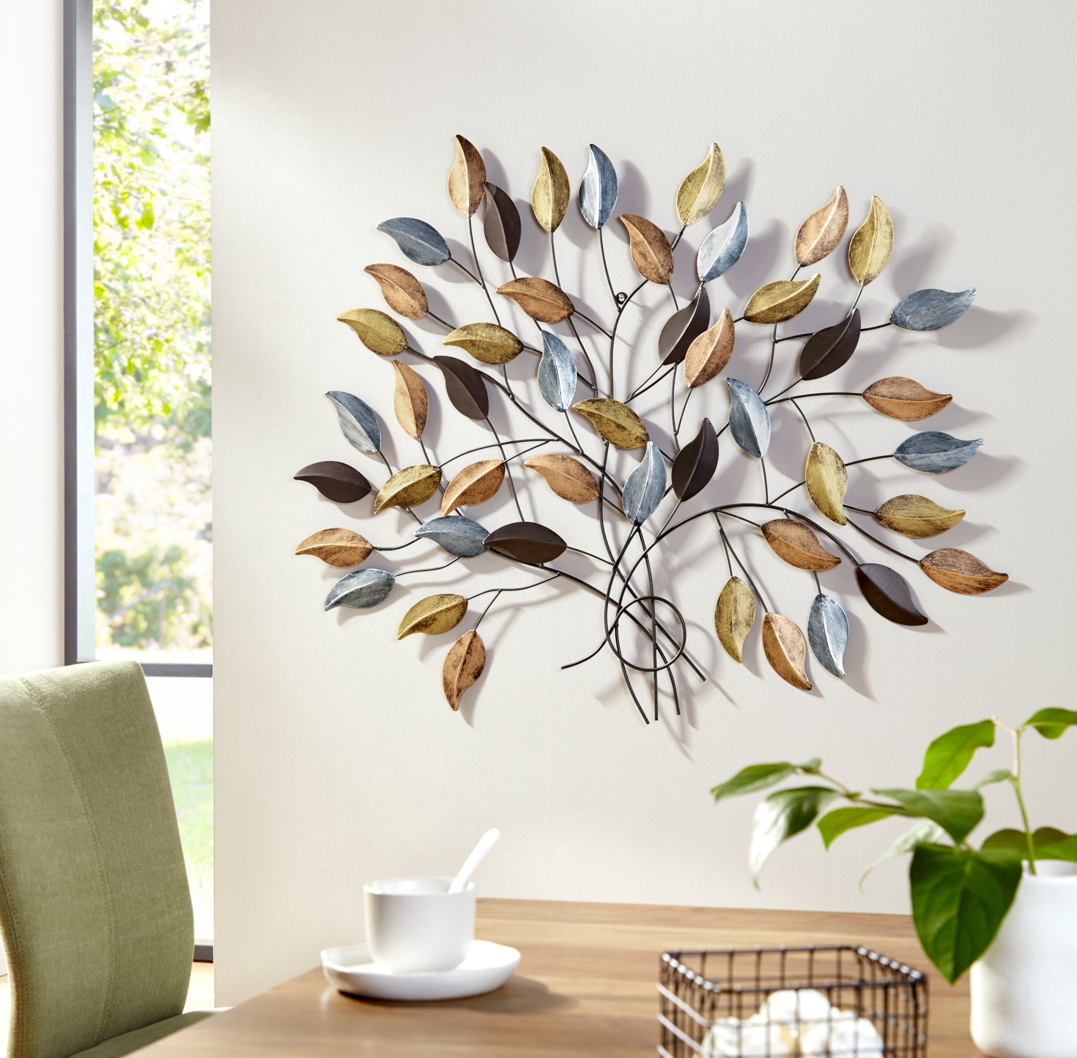 OTTO home Wanddekoobjekt Fagus, modern, Metall günstig online kaufen