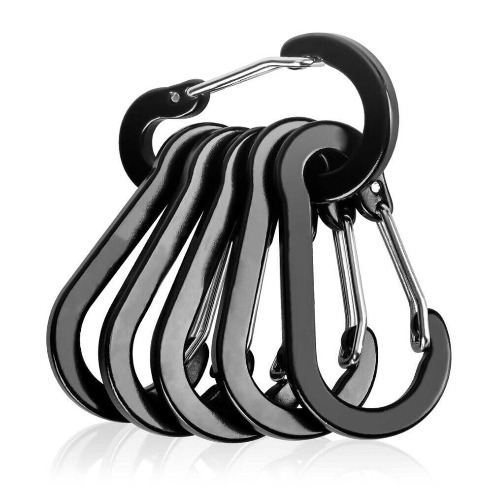 Karabiner Booms Fishing CC1 Karabiner 6er Set Aluminium Outdoor robust DE.
